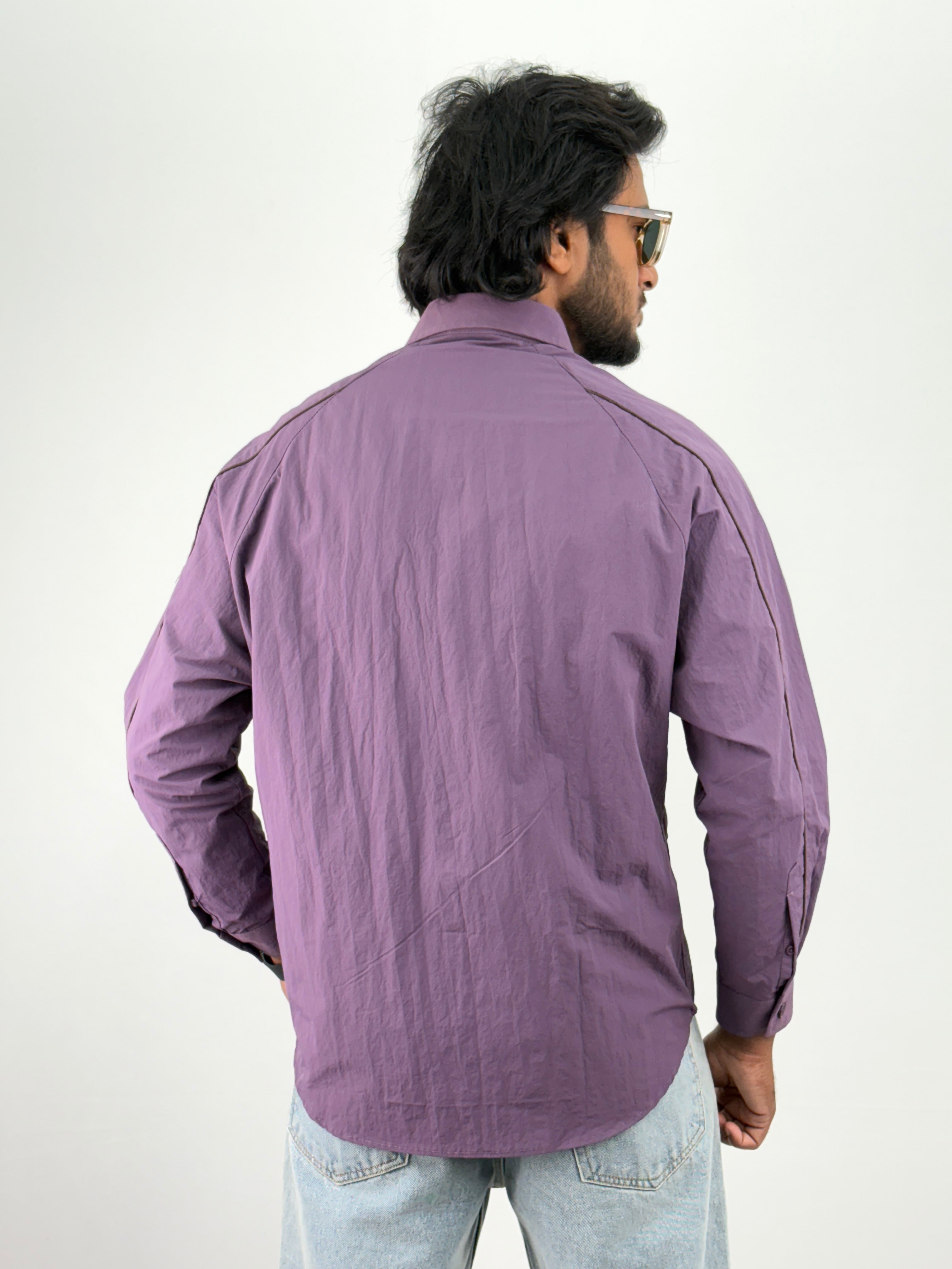 Lavender Oversized Shirts