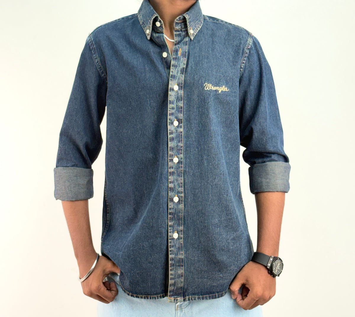 Denim Blue Denim Shirt