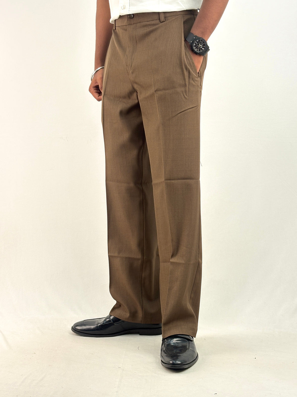 Olive Korean Baggy Pant