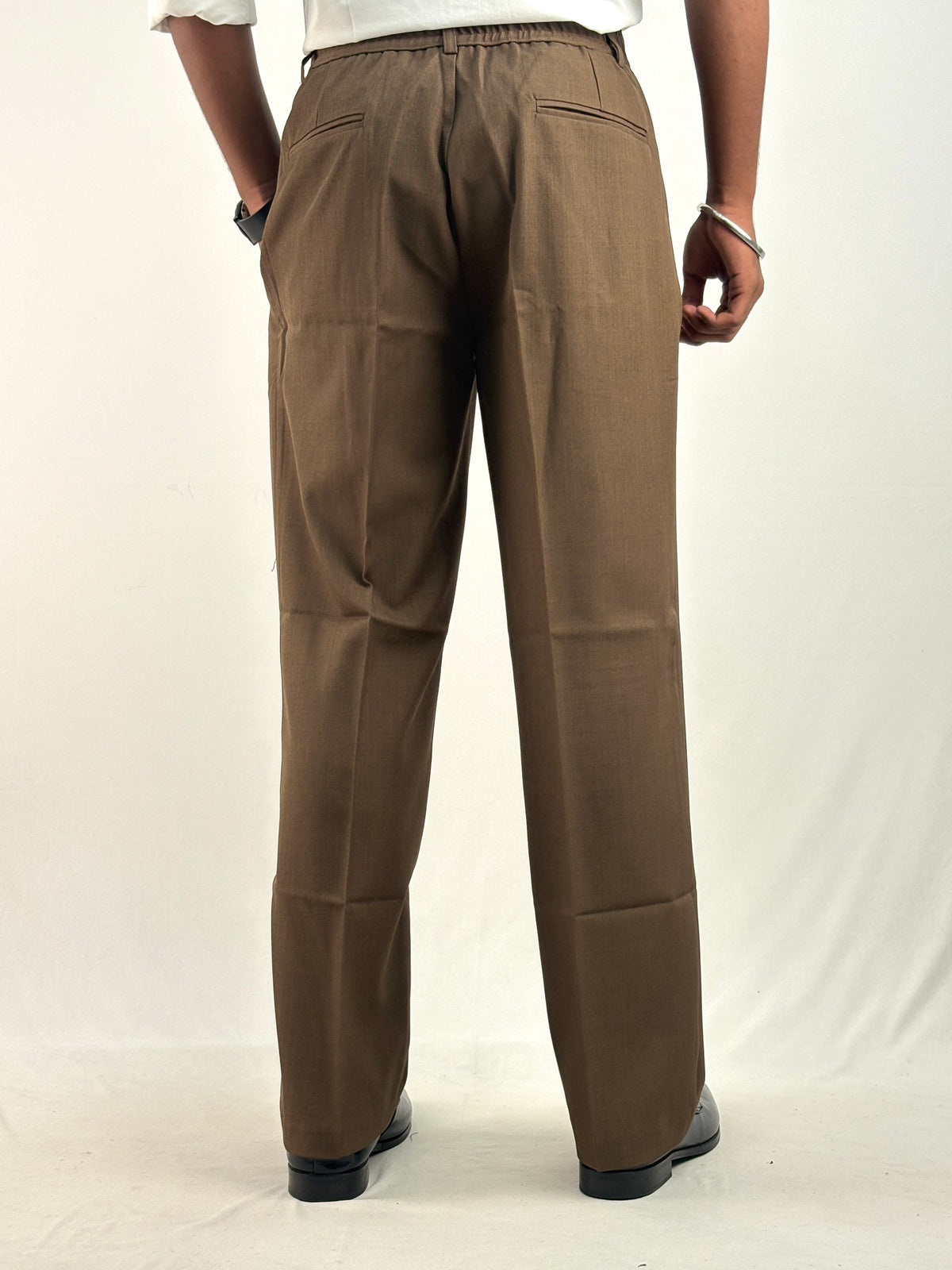 Olive Korean Baggy Pant