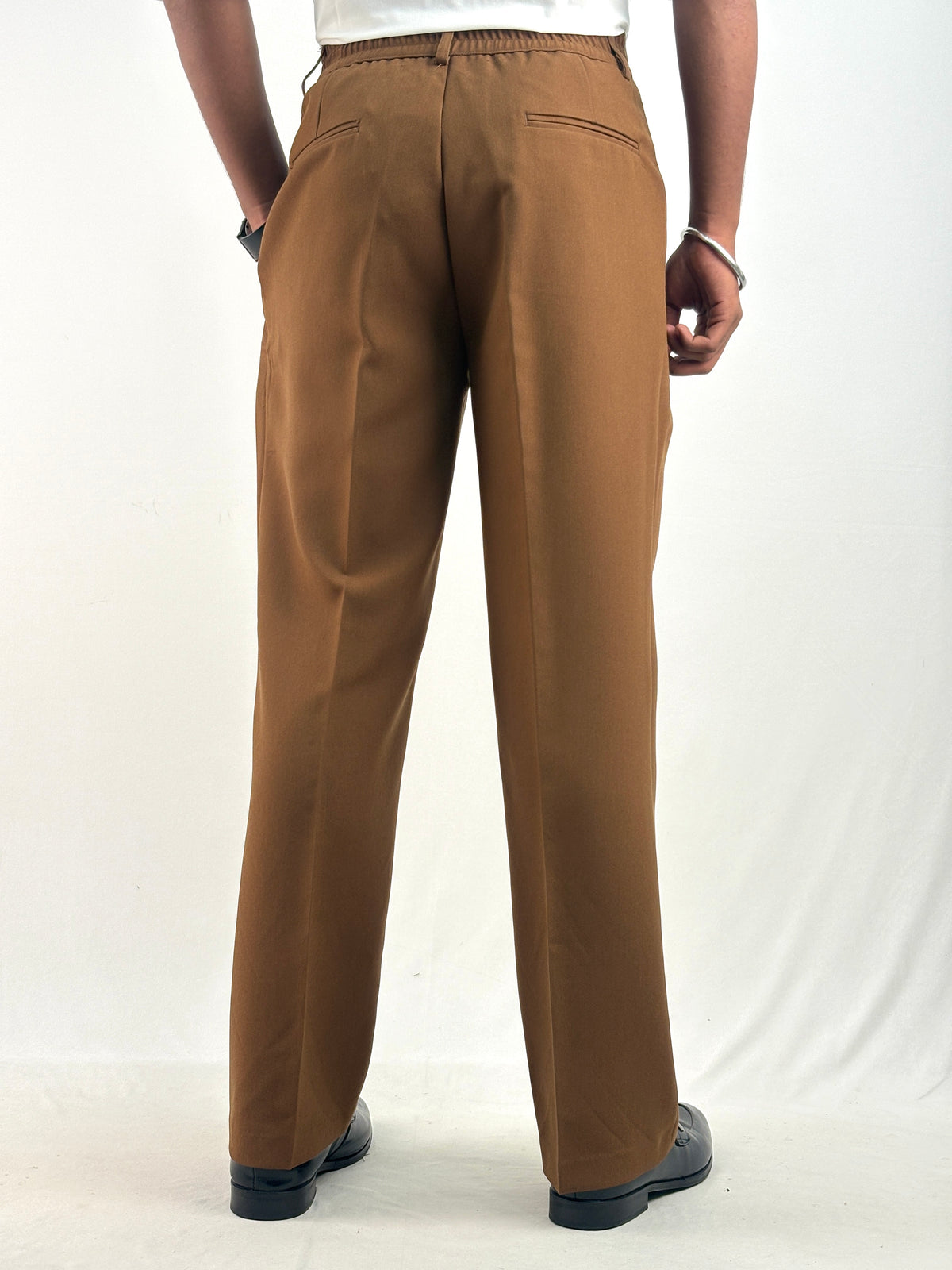 Brown Korean Baggy Pant
