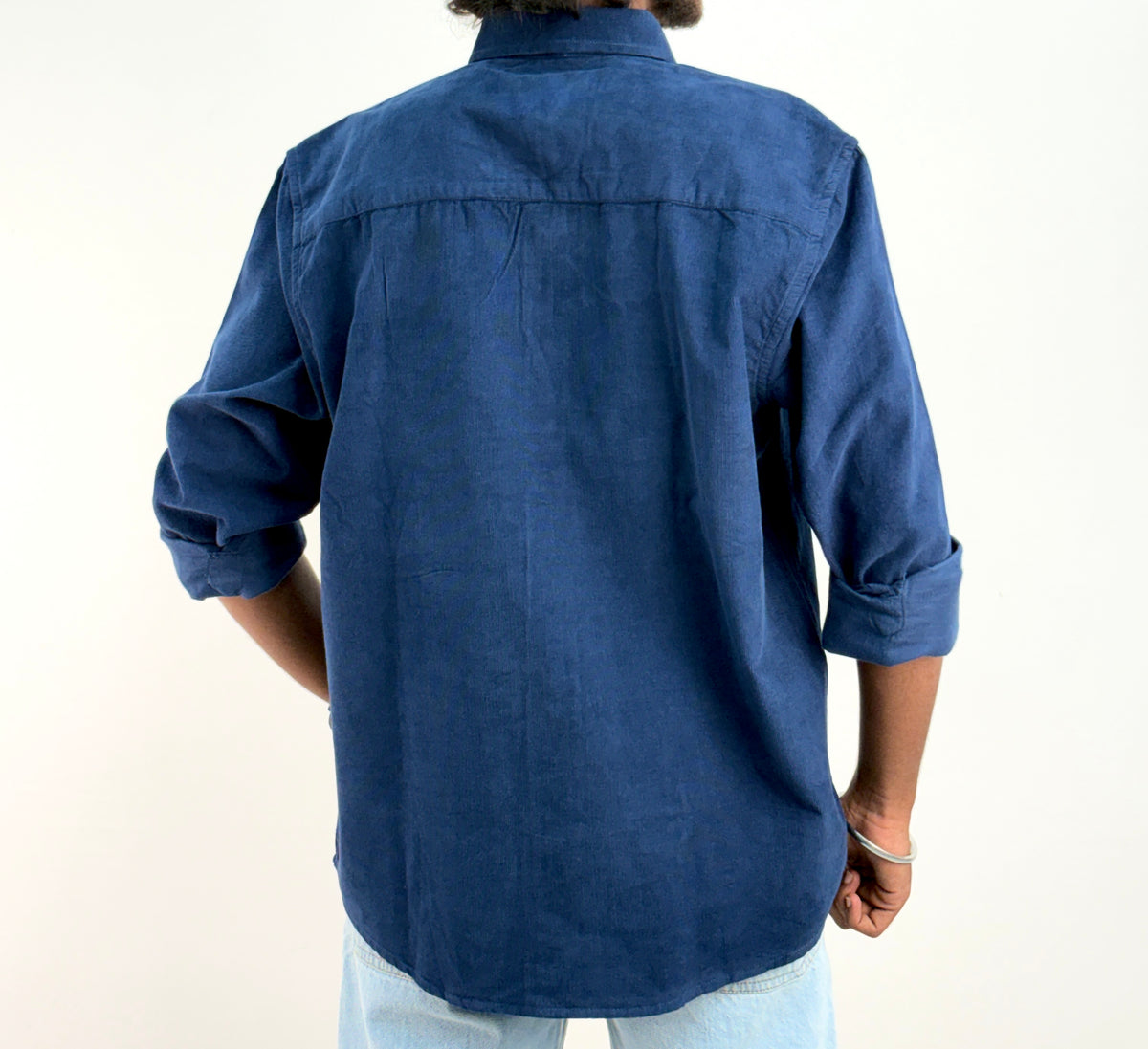 Navy Corduroy Shirt
