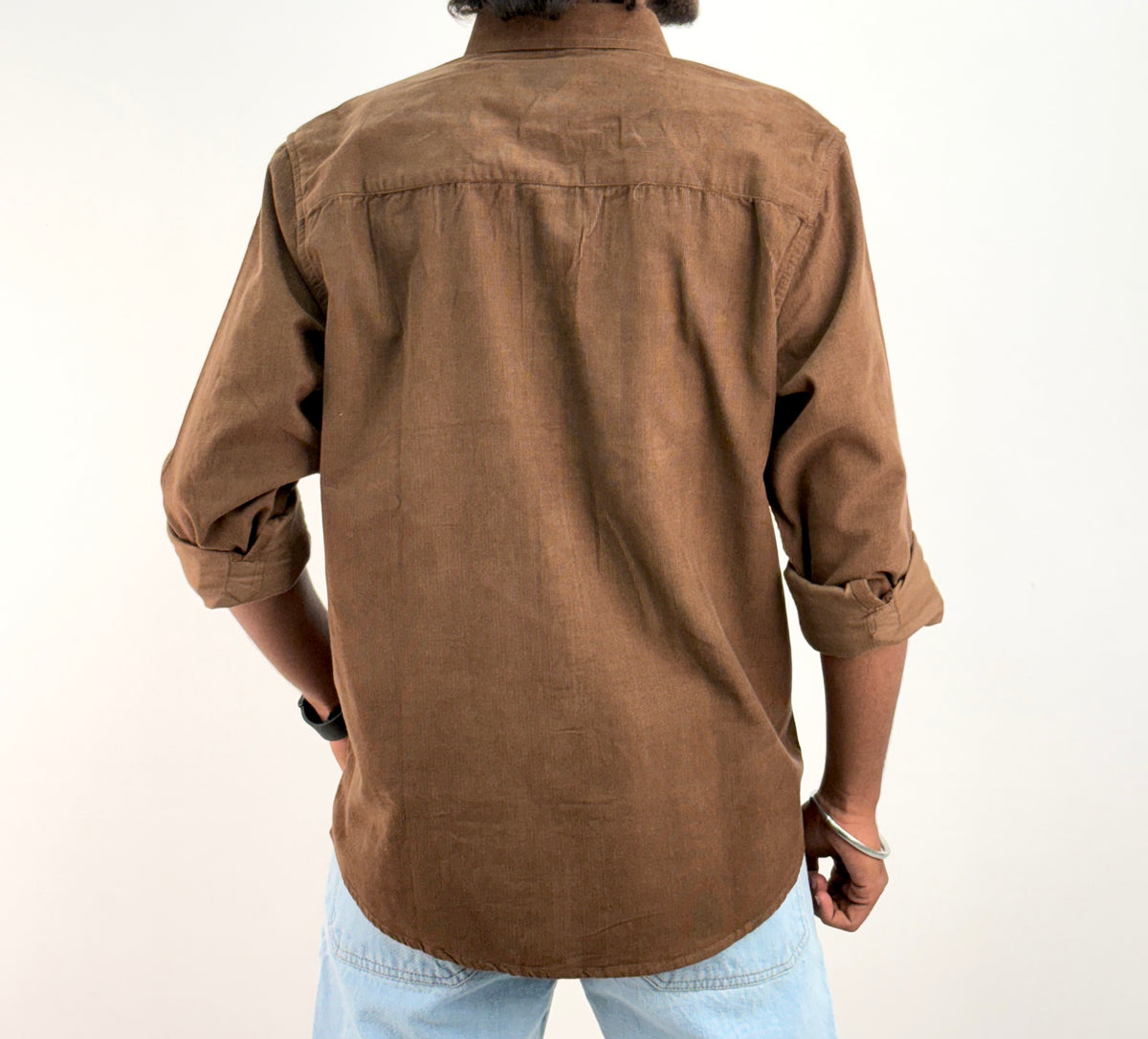 Brown Corduroy Shirt