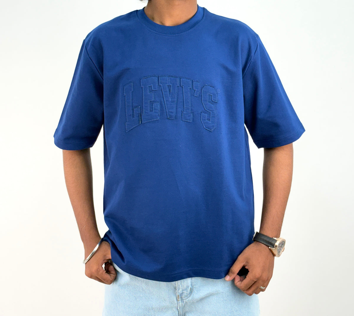 Blue Oversized T-Shirt