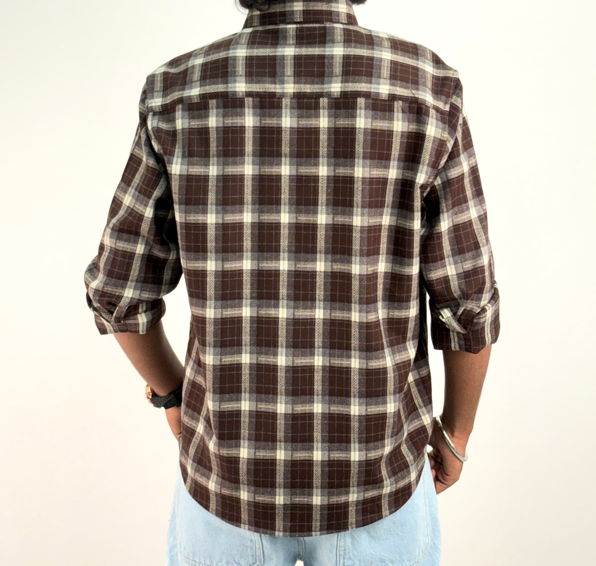 Coffee Brown IMP Flannel Shirt 3