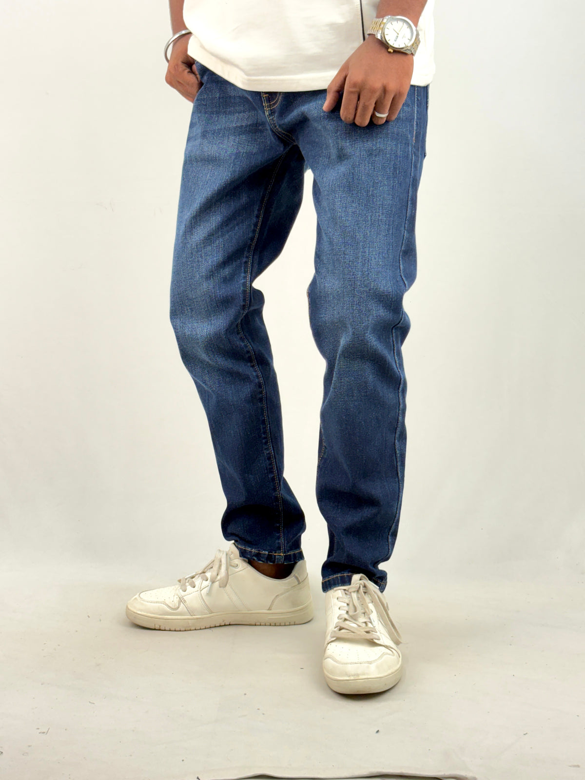 Denim Blue Ankle Fit Jean 1