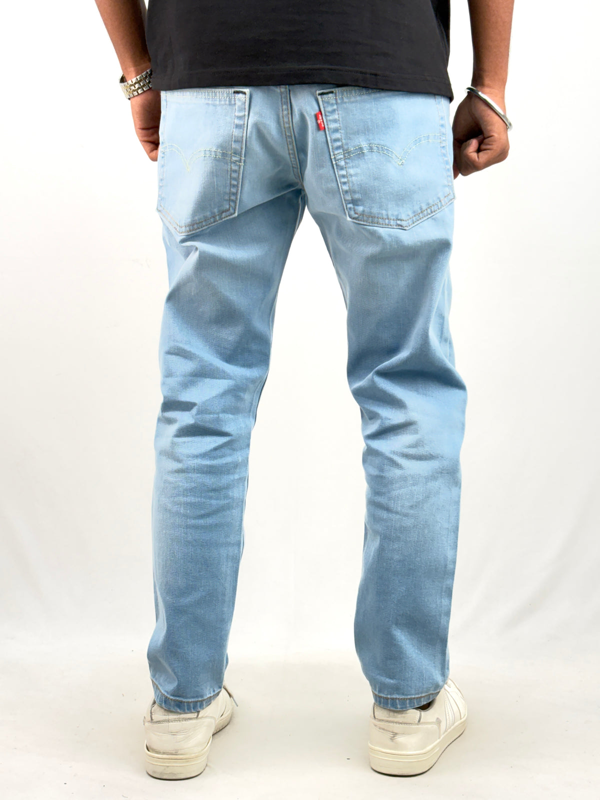 Ice Blue Ankle Fit Jean 1
