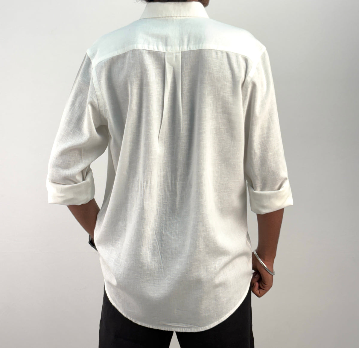 White Linen Shirt