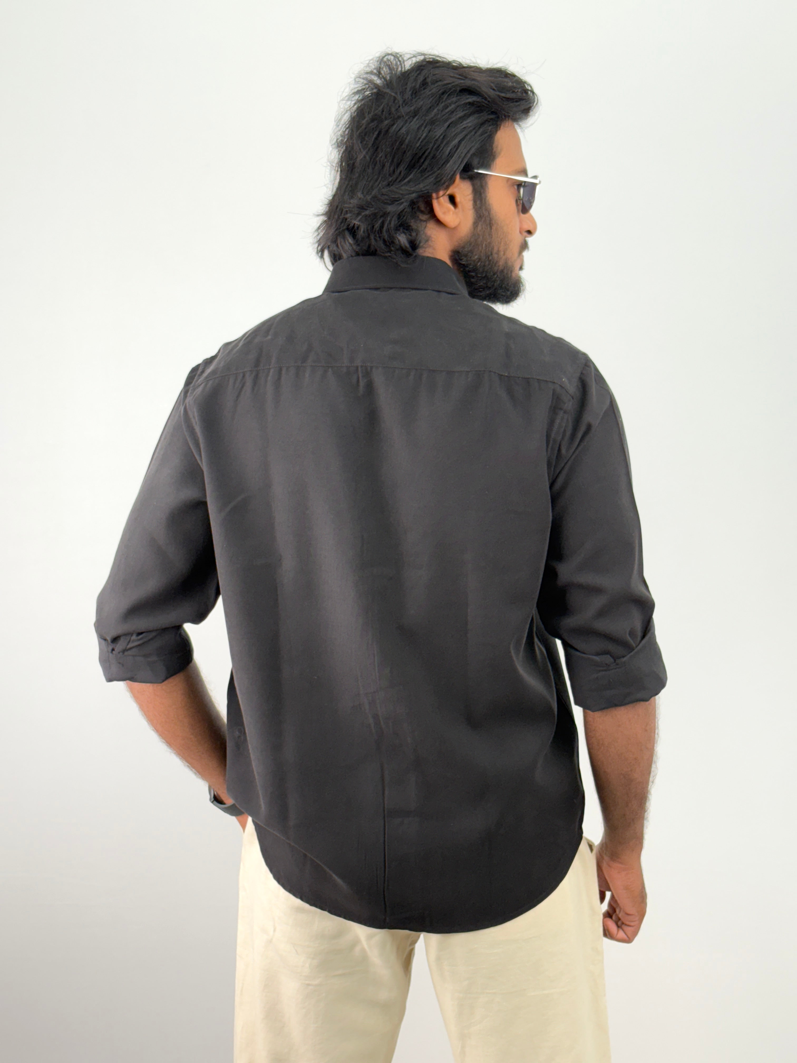 Black IMP Plain Shirts