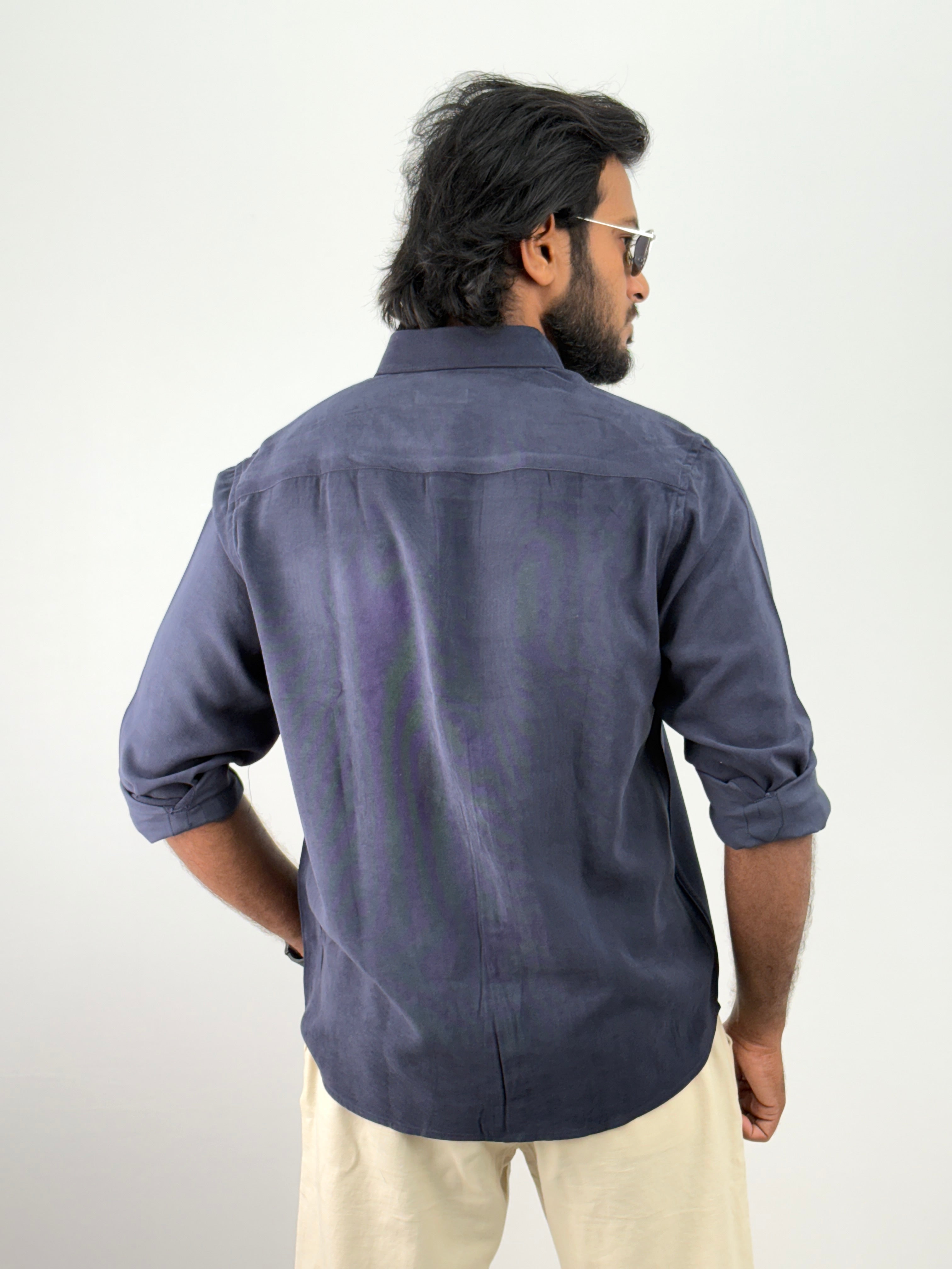 Navy IMP Plain Shirts