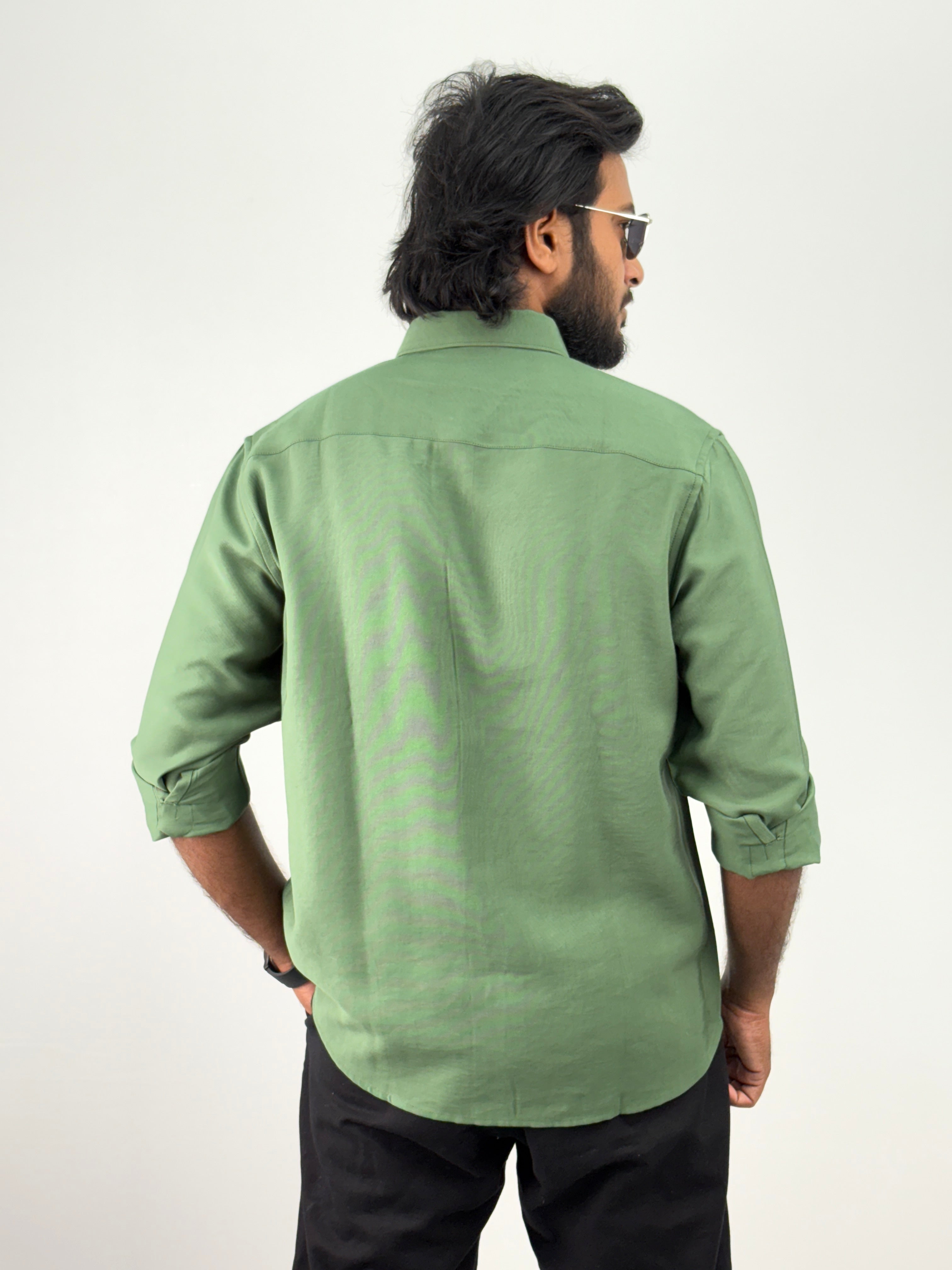 Green IMP Plain Shirts