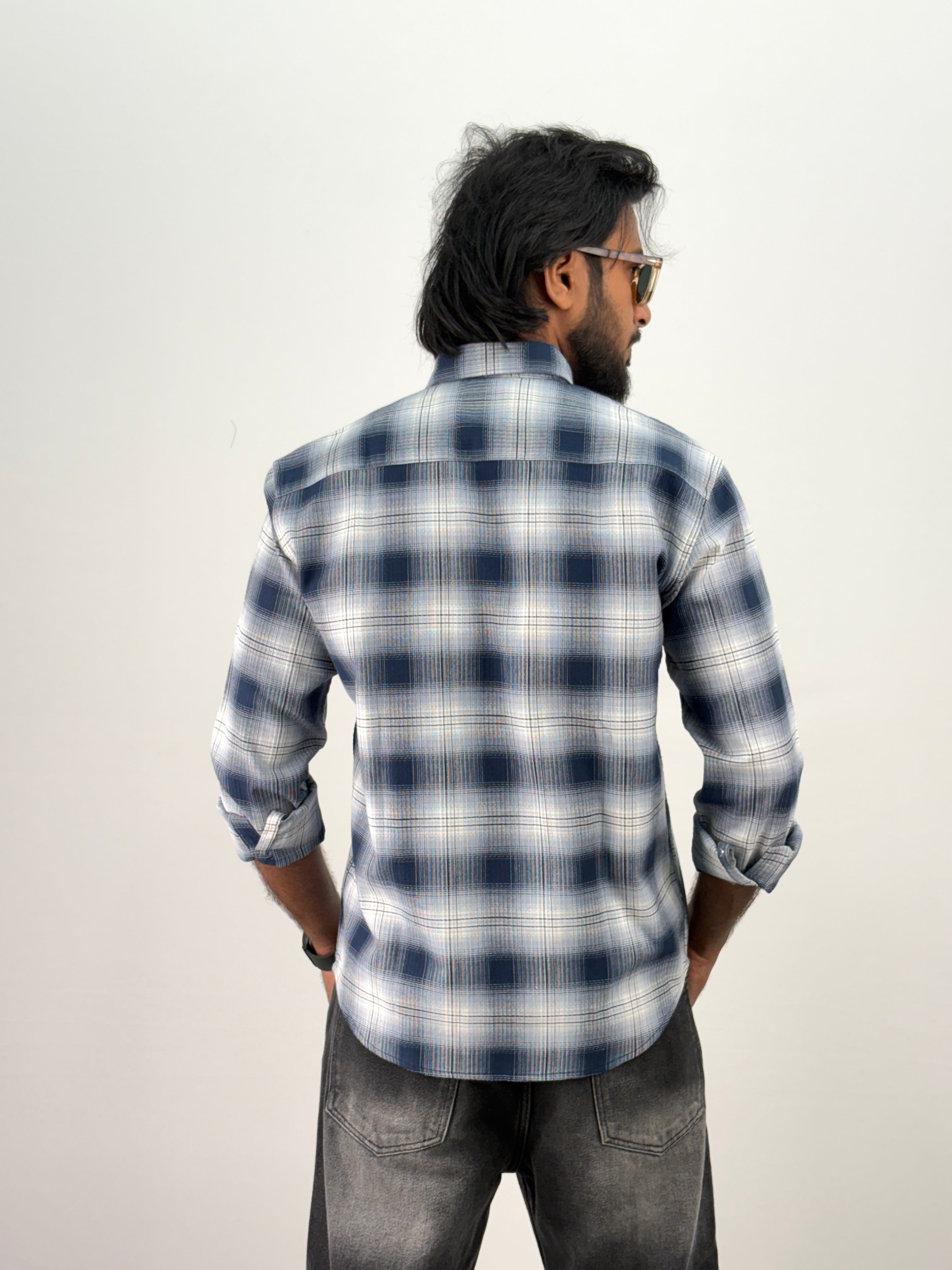 Blue Flannel Shirt
