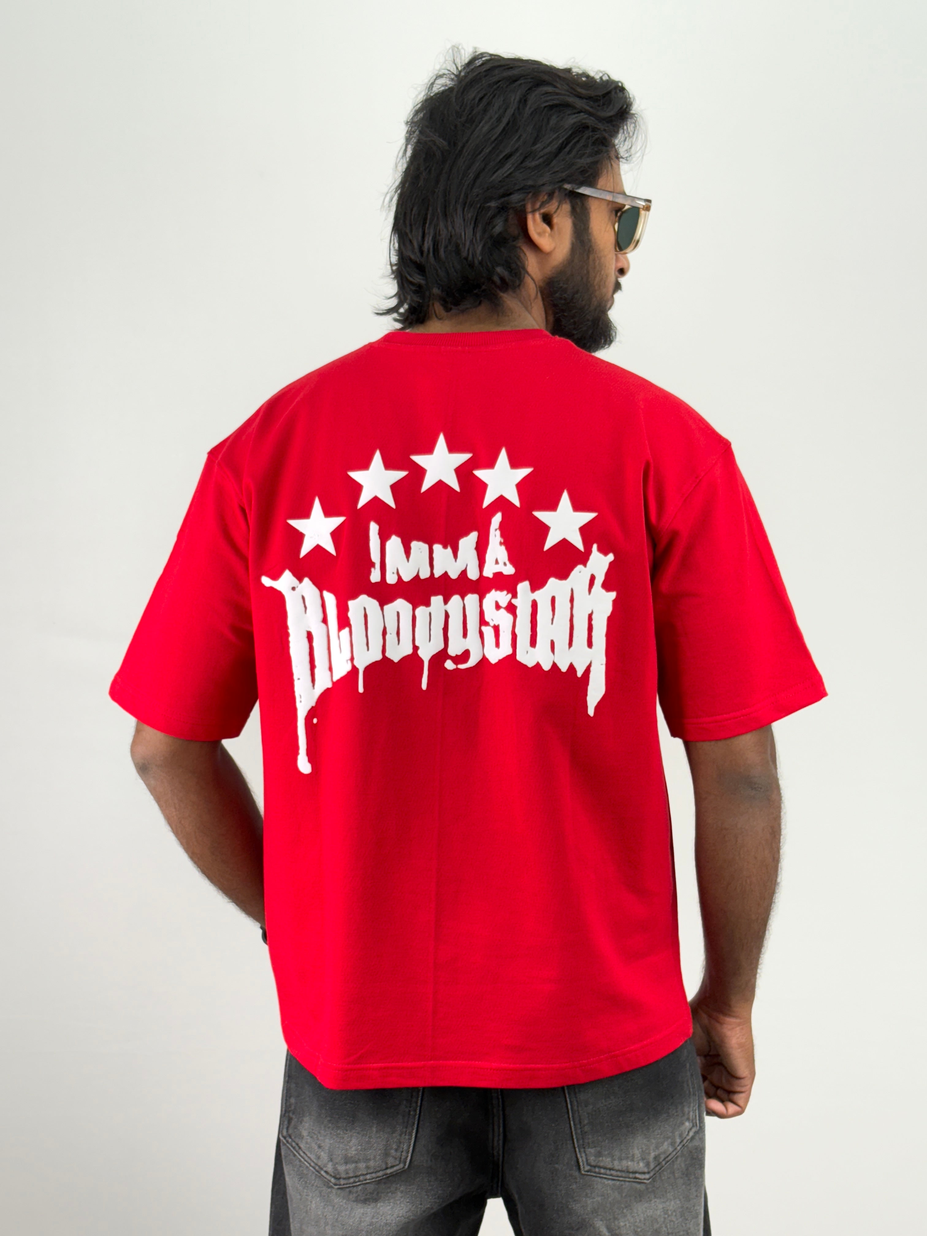 Red Oversized T-Shirt