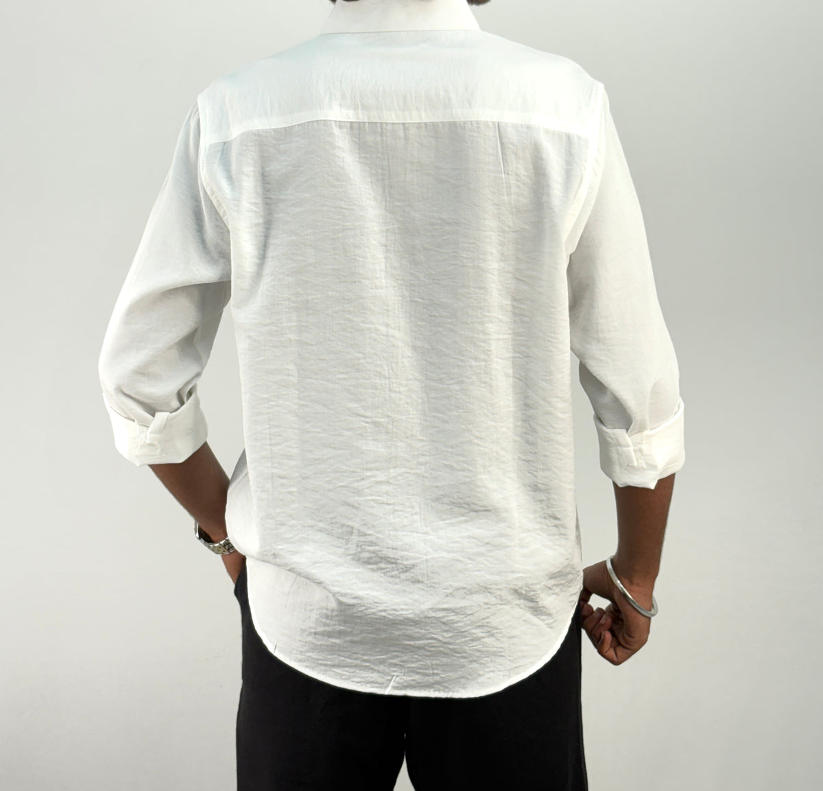 White IMP Linen Shirt