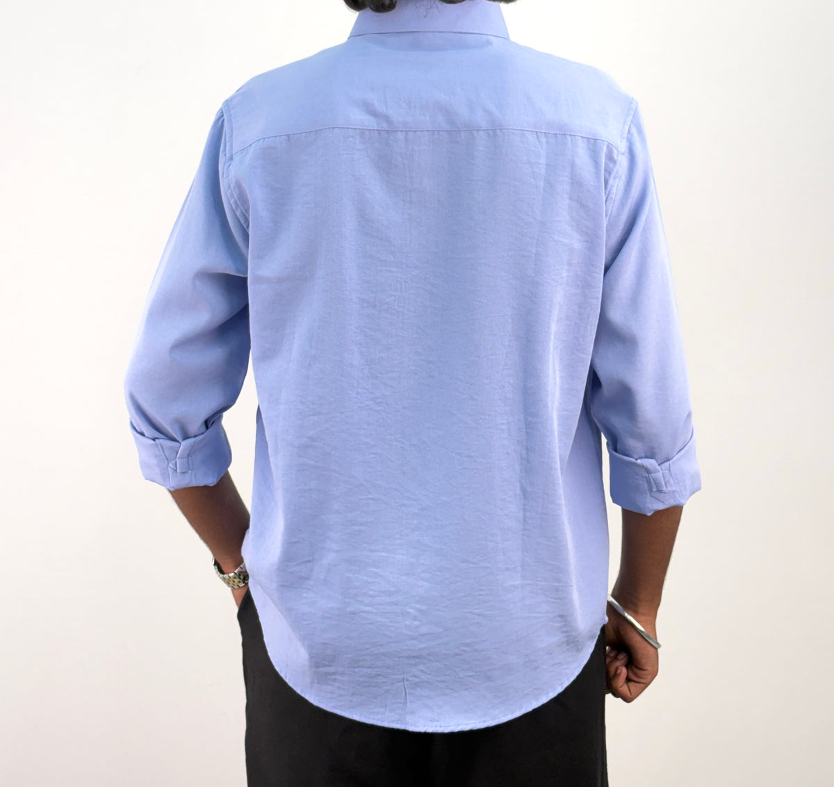 Blue IMP Linen Shirt