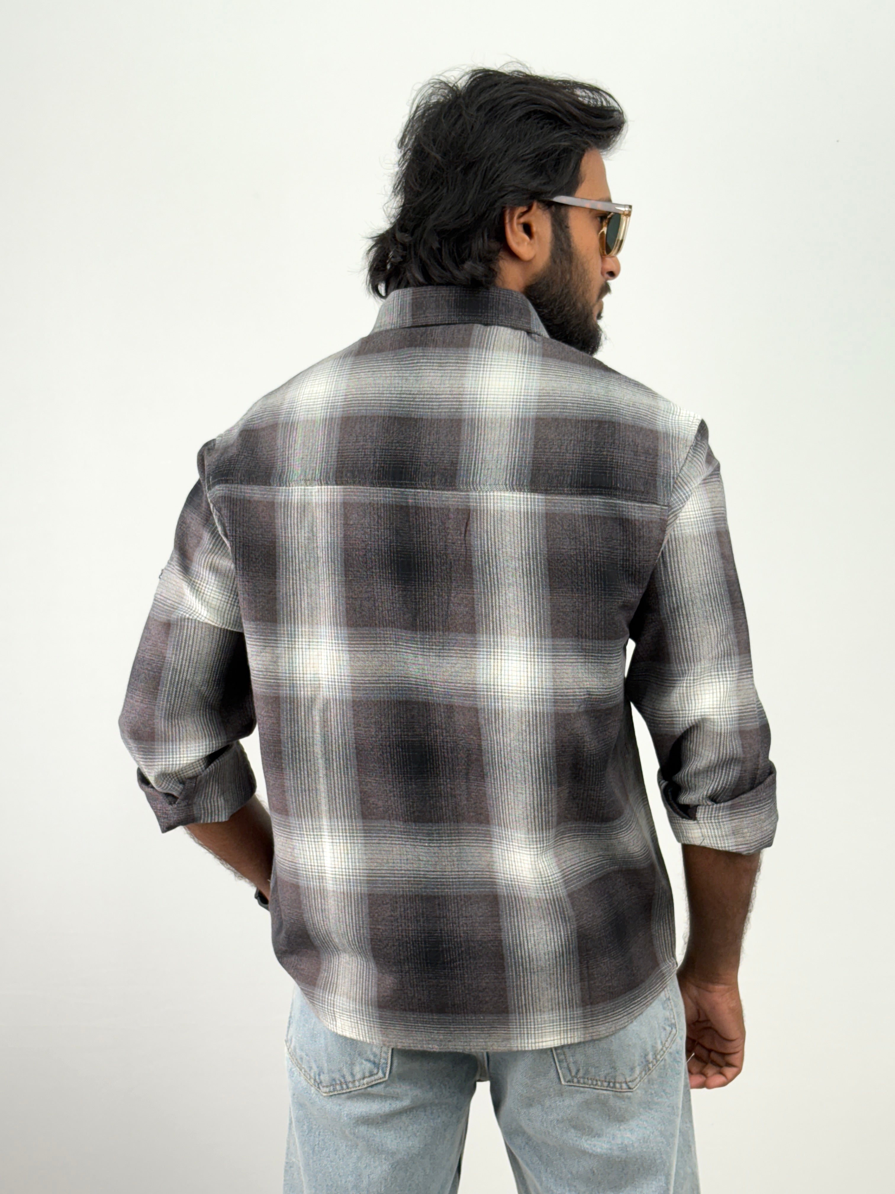 Grey Oversized Shirt