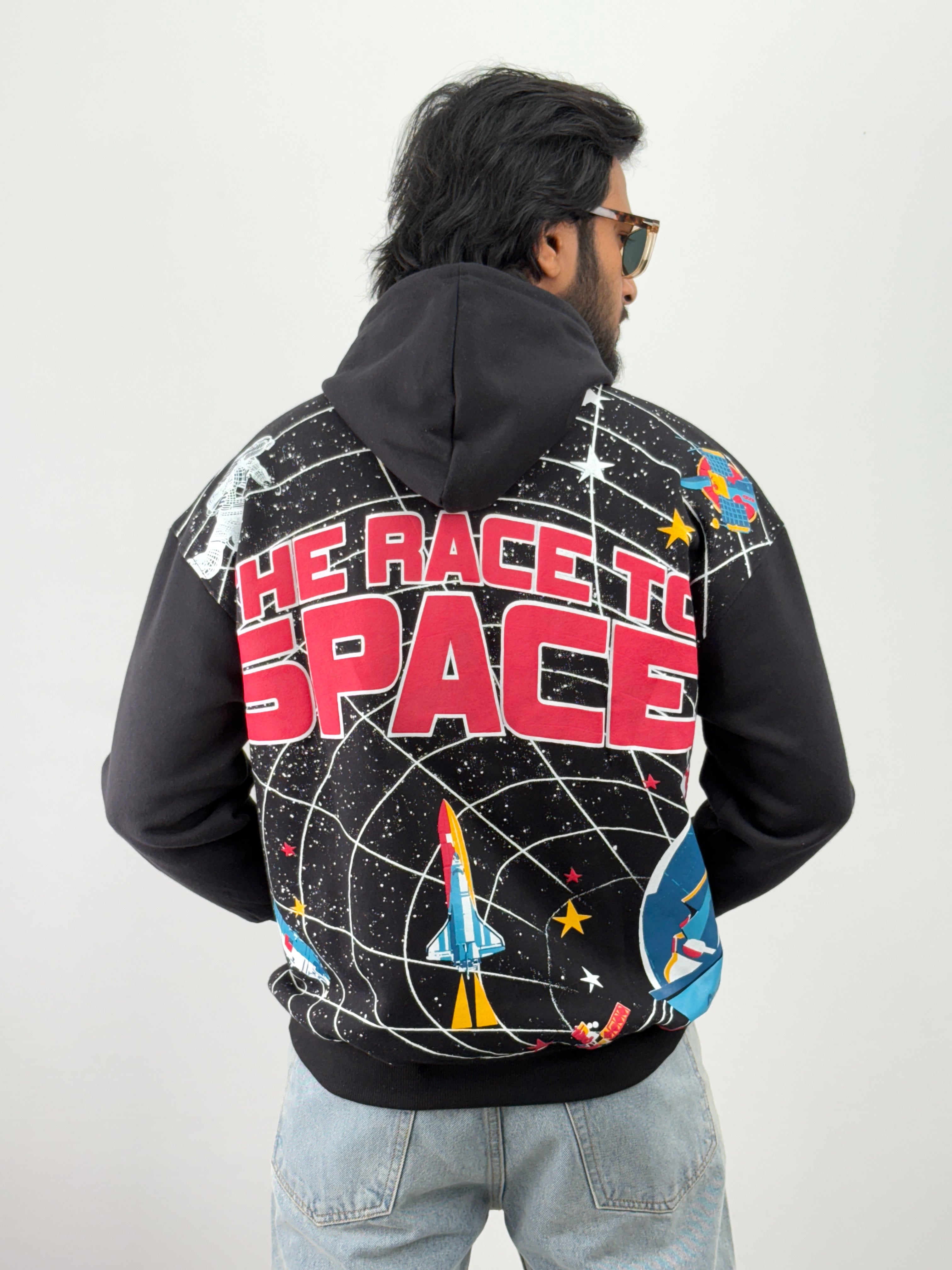 Black Oversized Hoodie