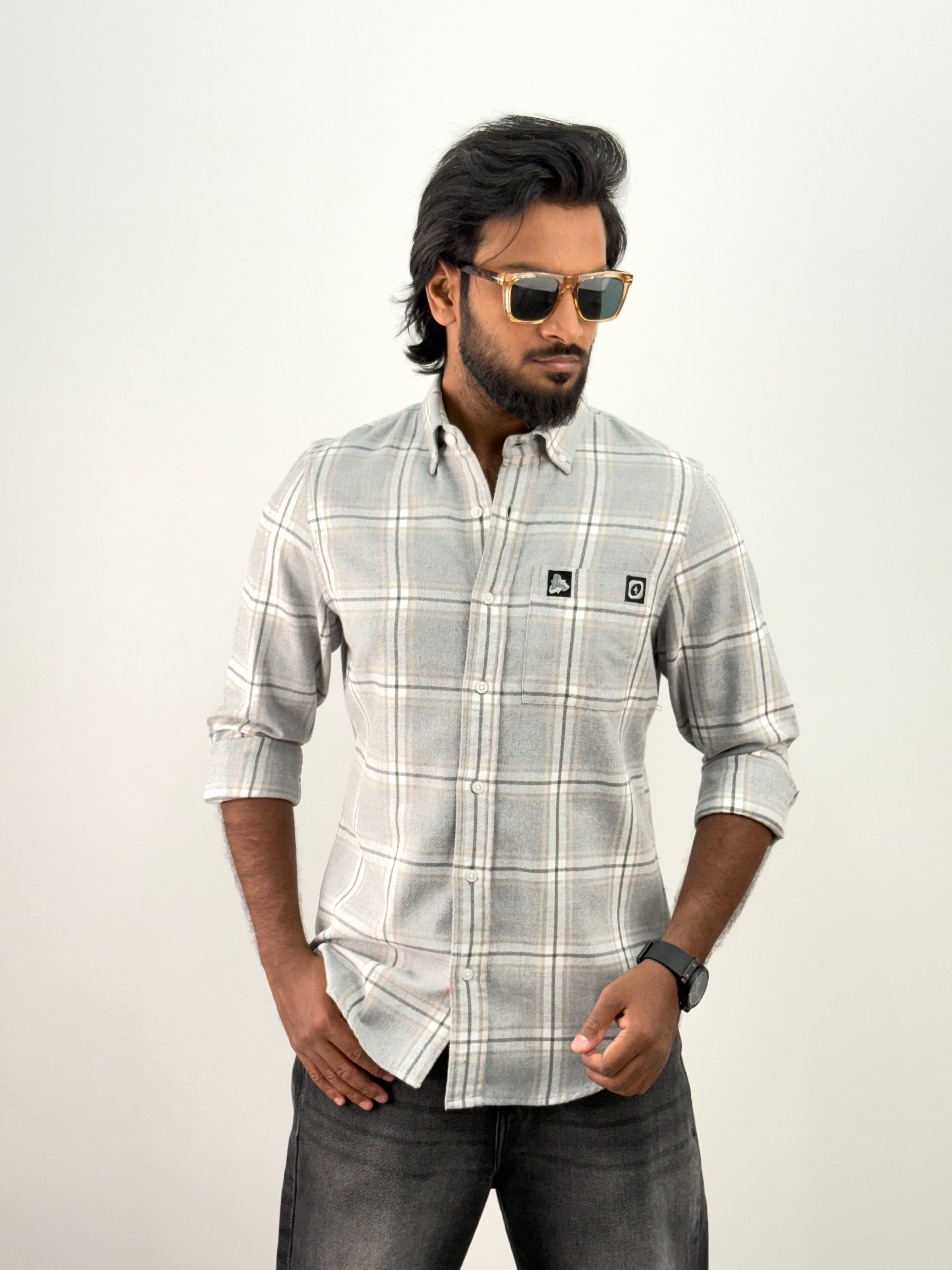 Grey Flannel Shirt