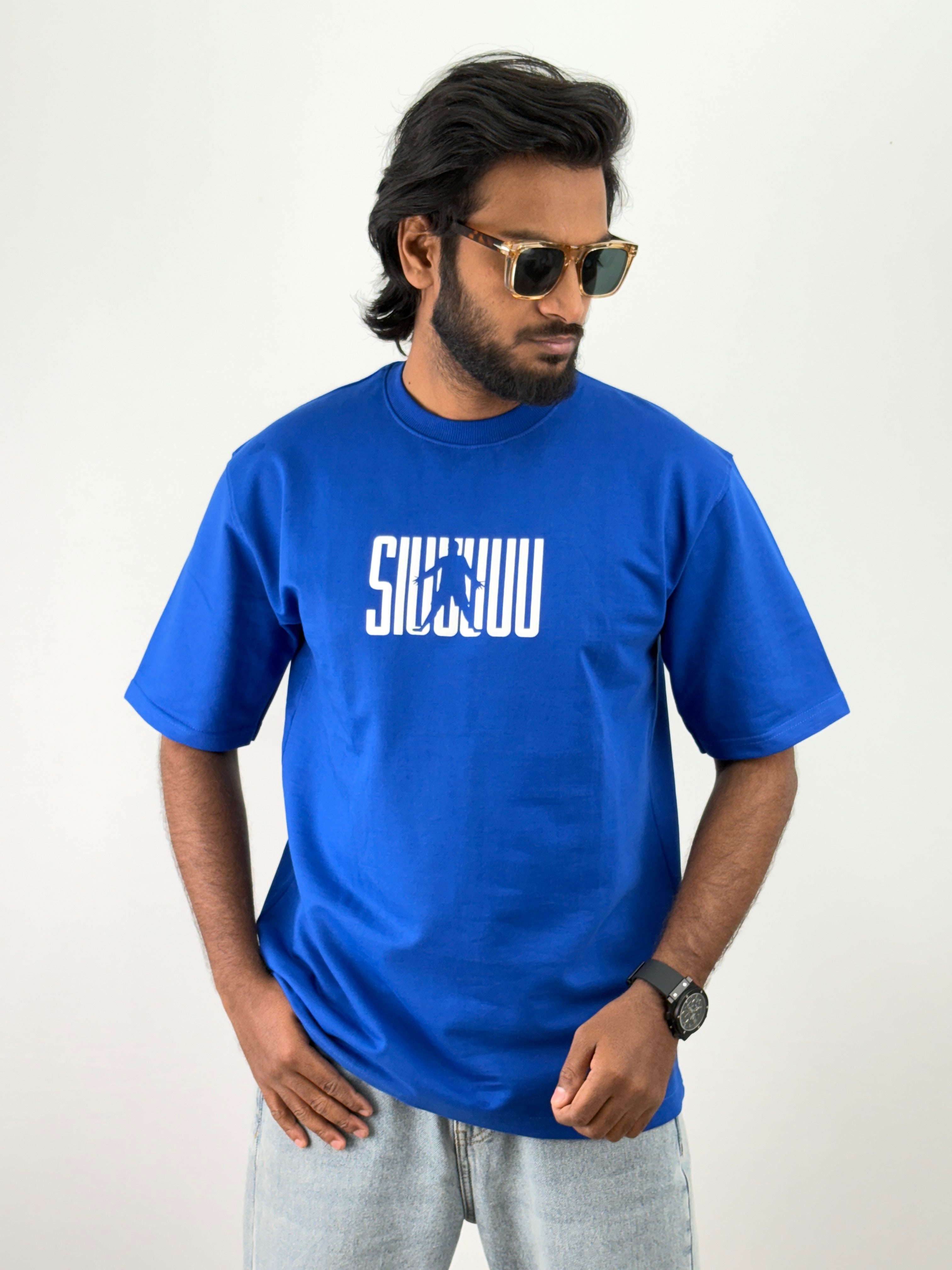 Blue Oversized T-Shirt