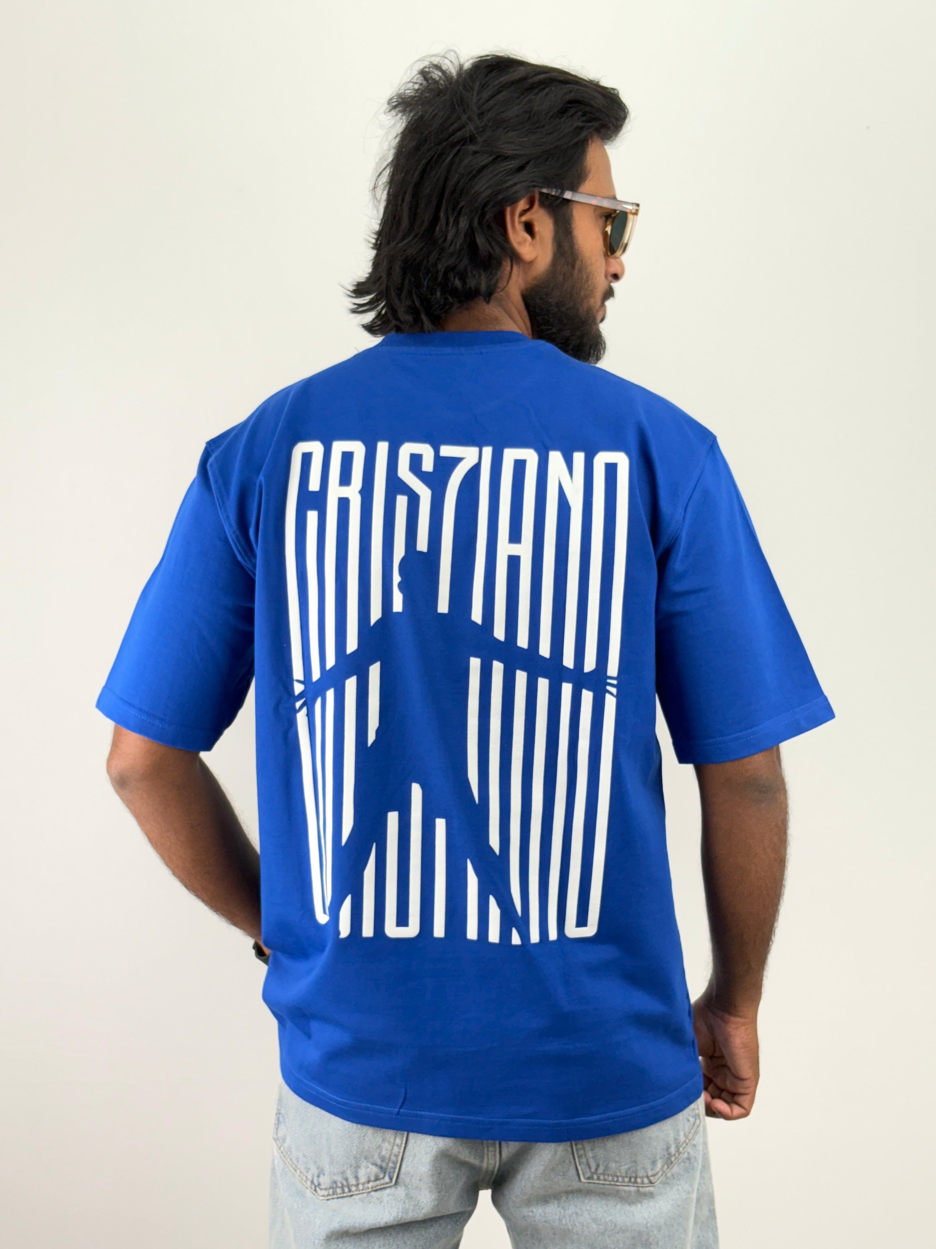 Blue Oversized T-Shirt