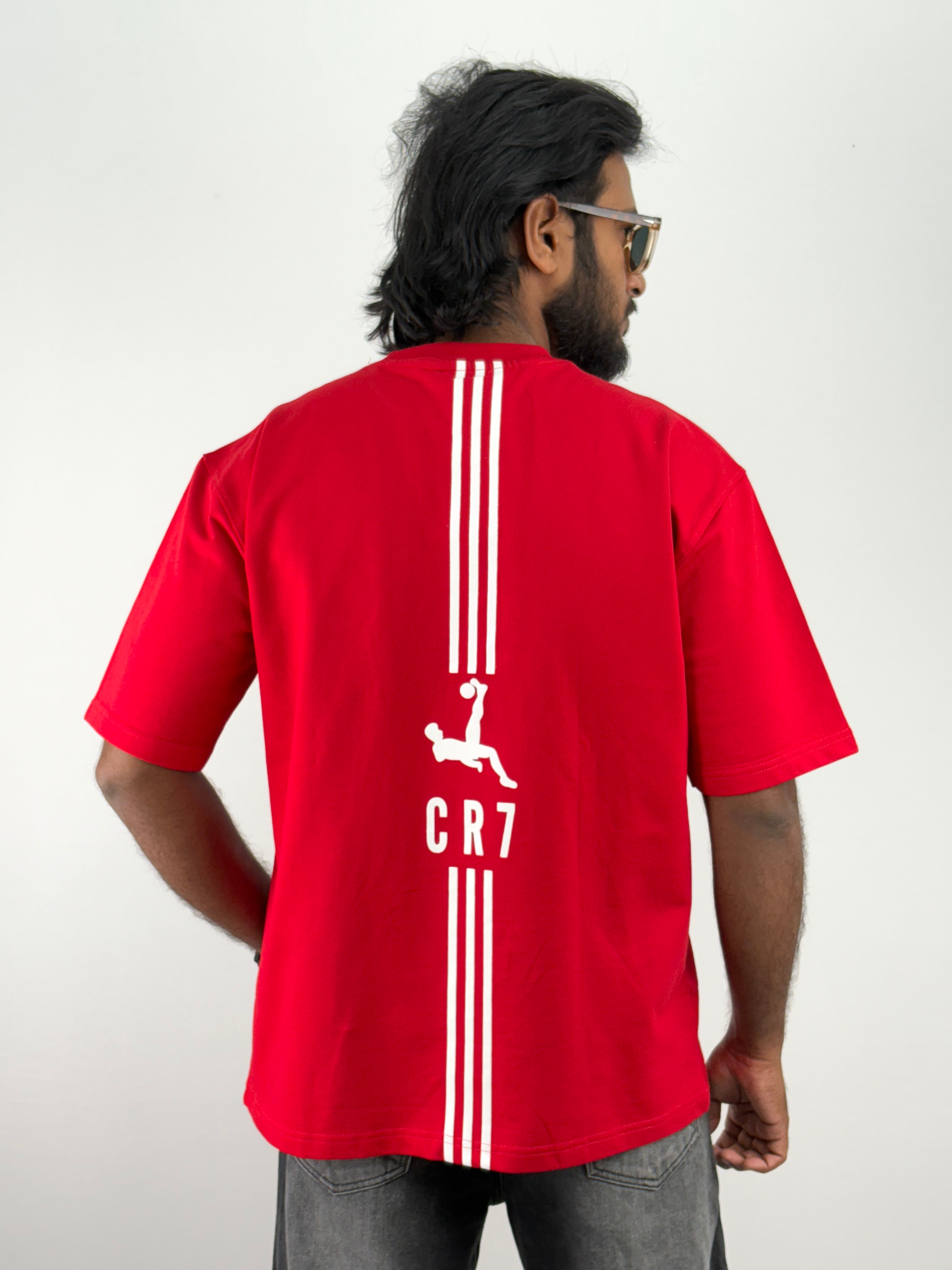 Red Oversized T-Shirt