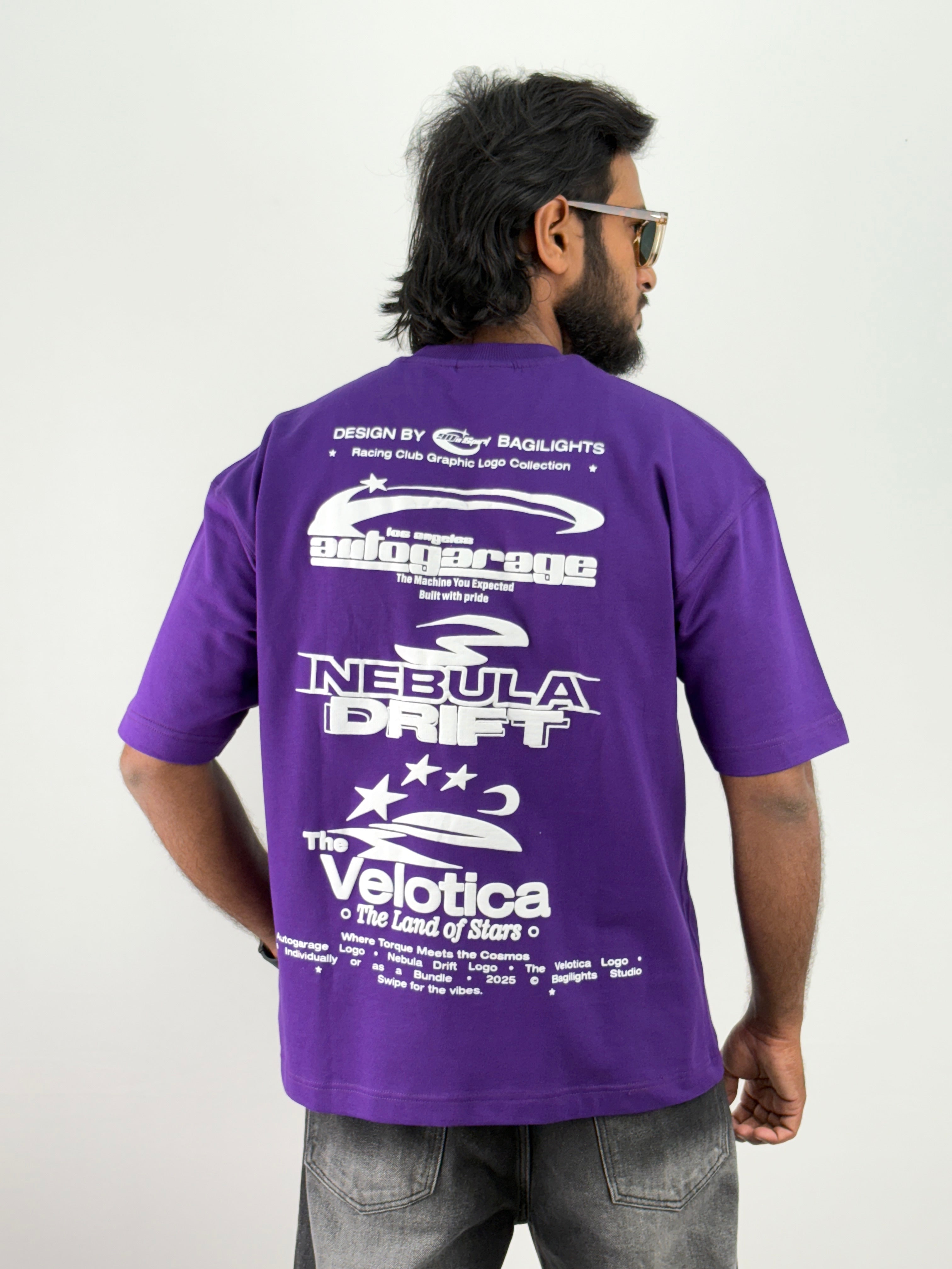 Violet Oversized T-Shirt
