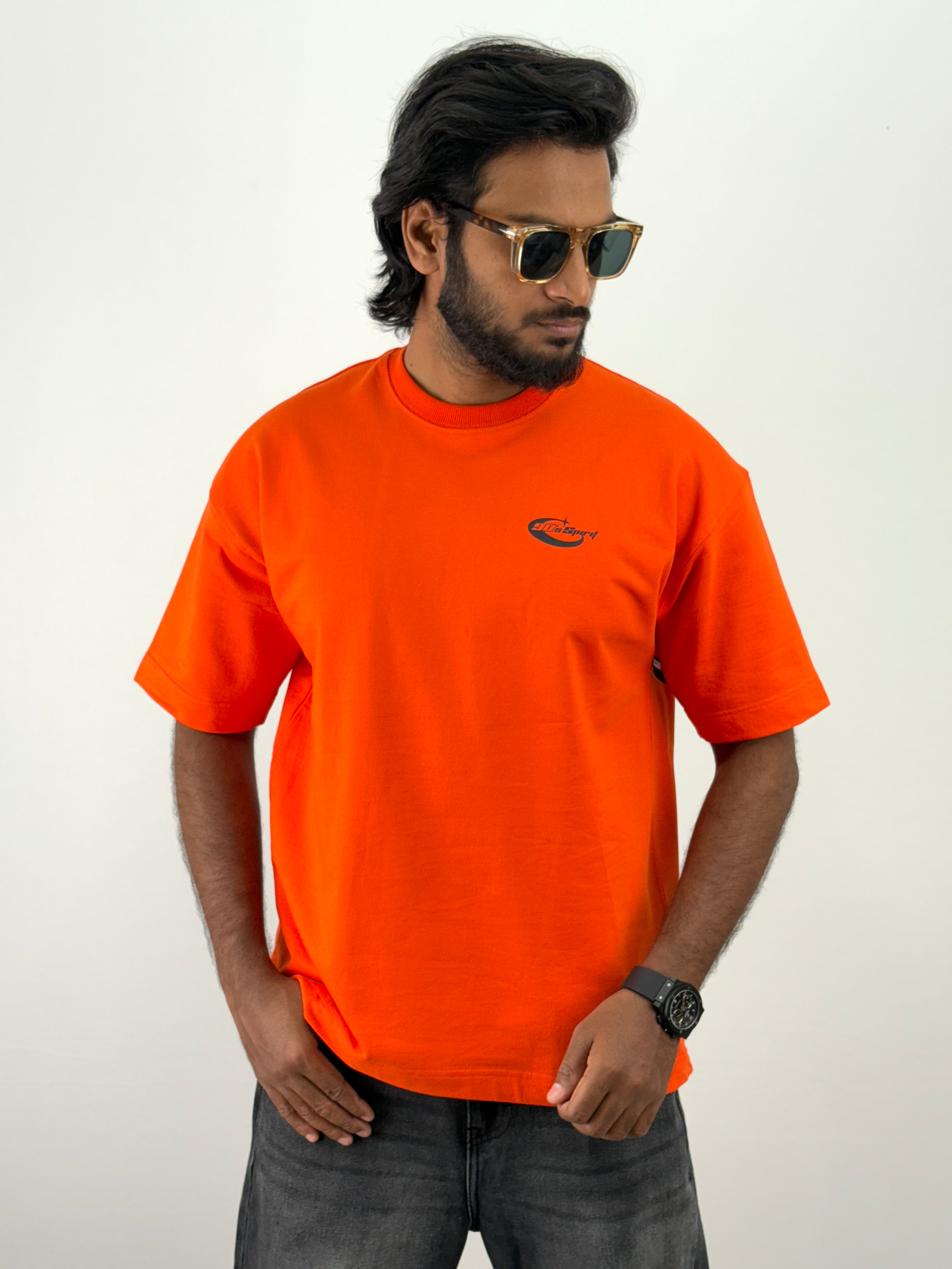 Orange Oversized T-Shirt