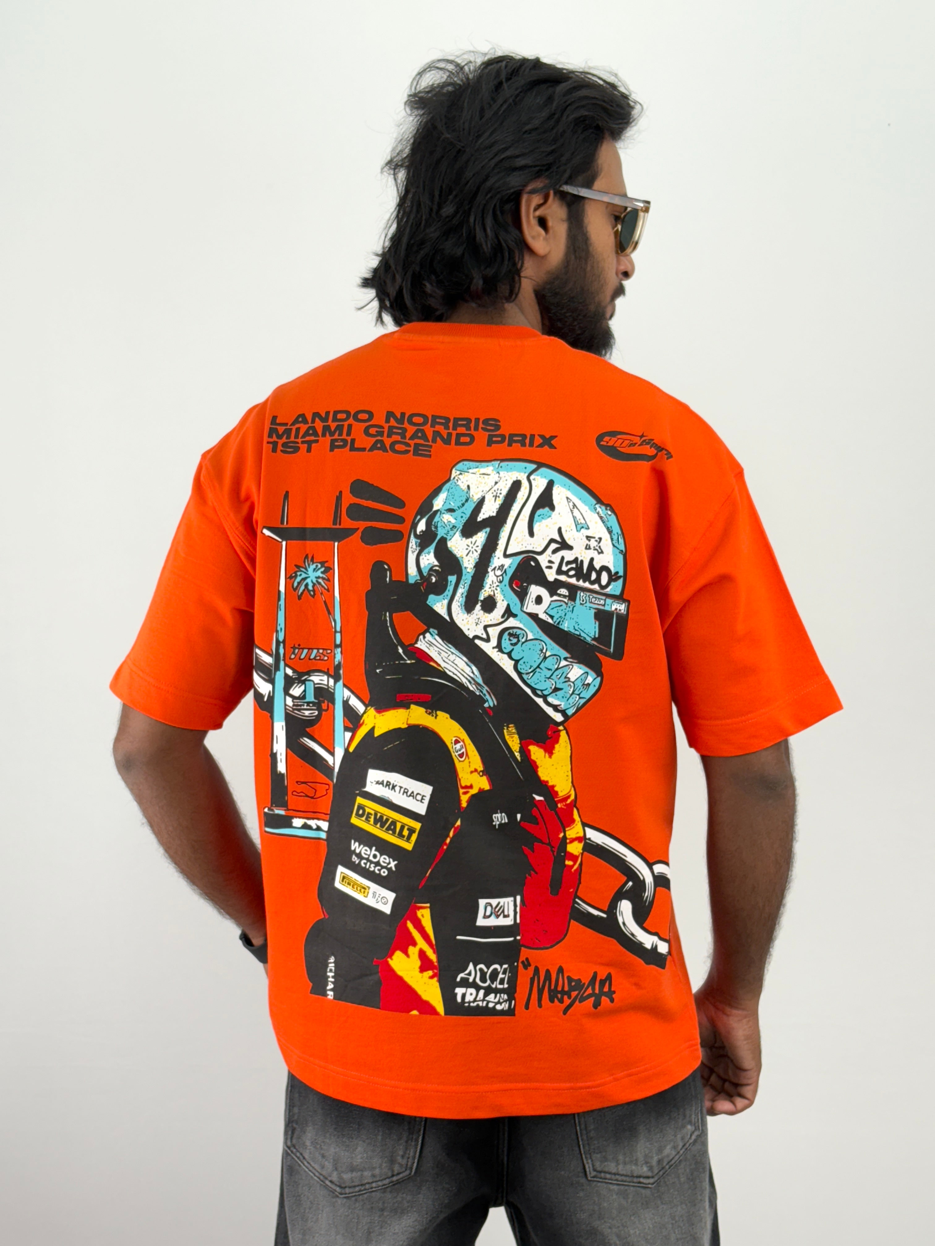 Orange Oversized T-Shirt