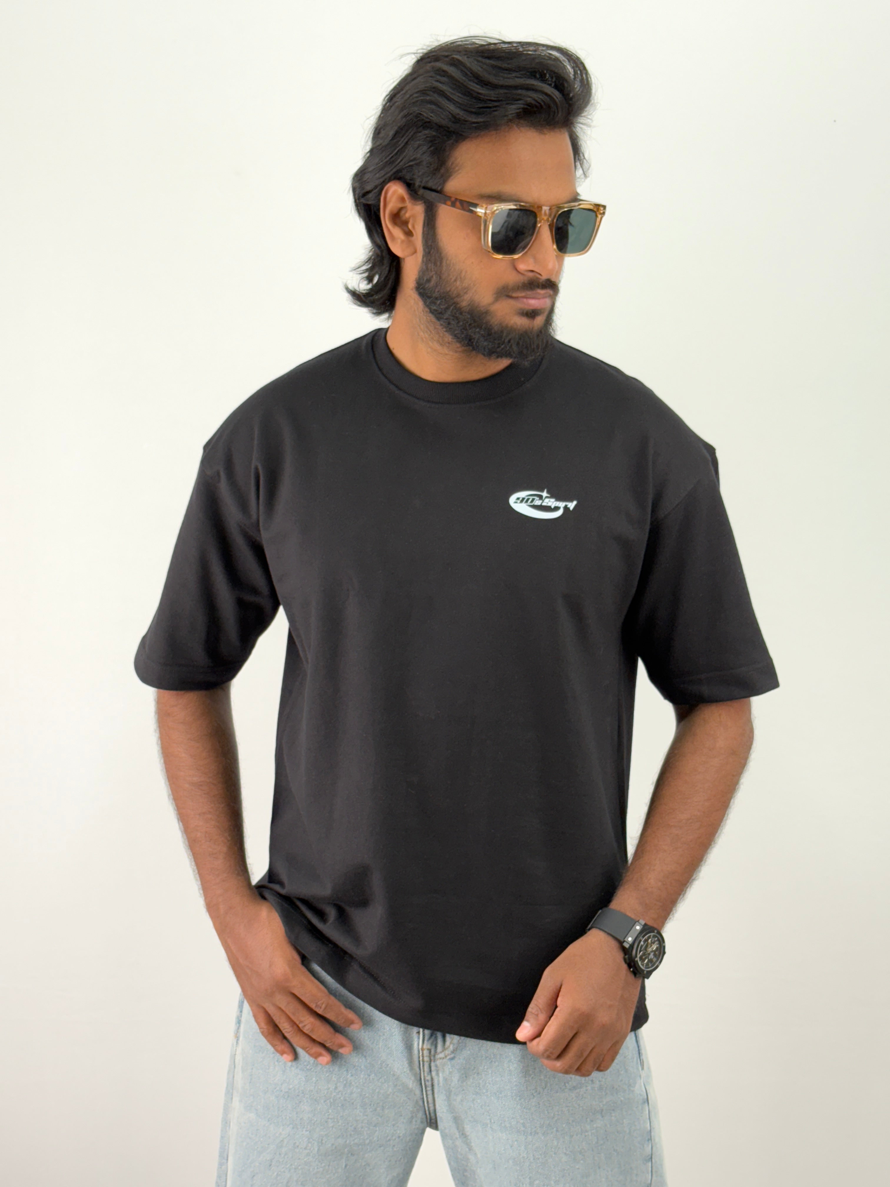 Black Oversized T-Shirt