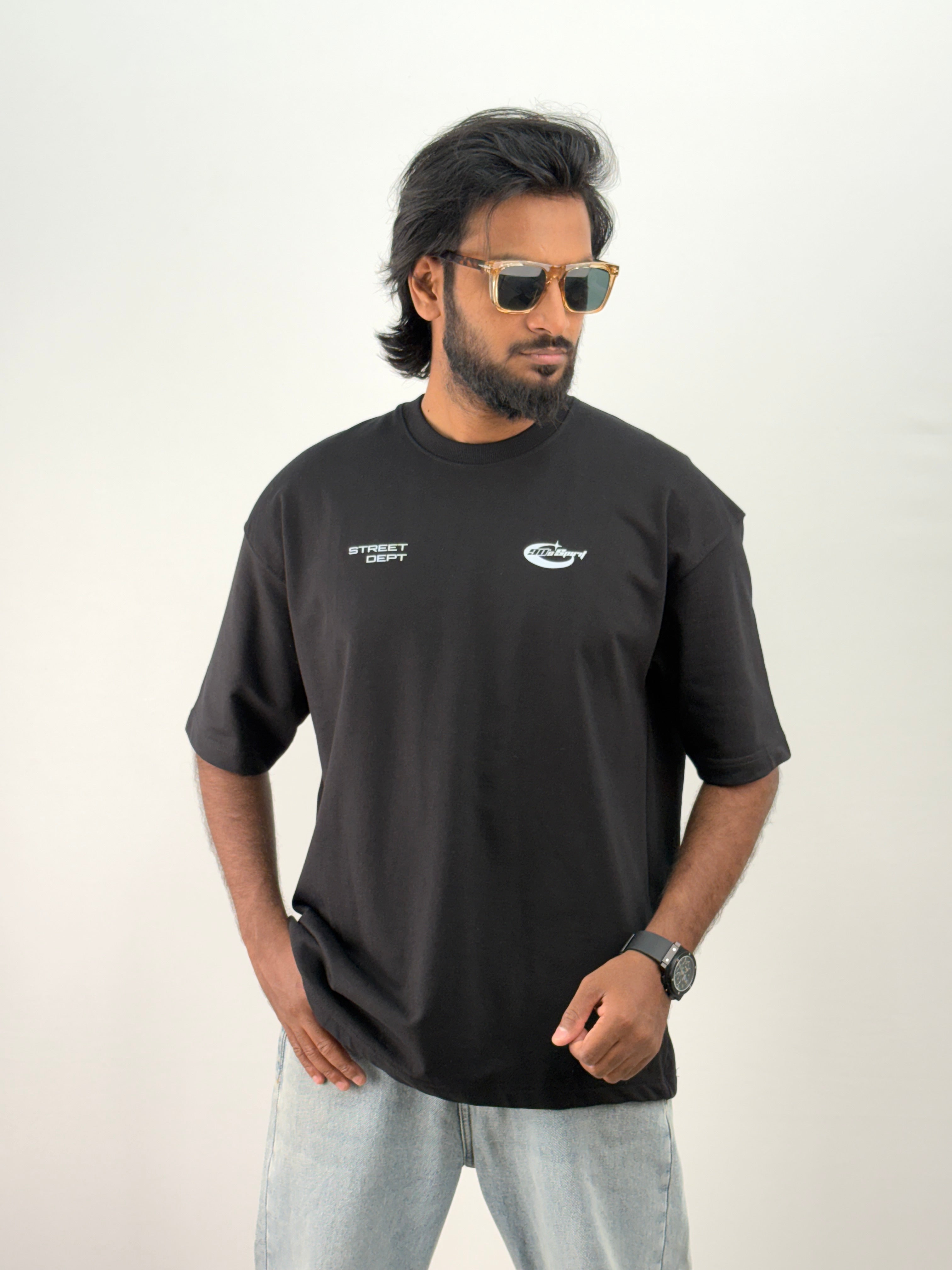 Black Oversized T-Shirt