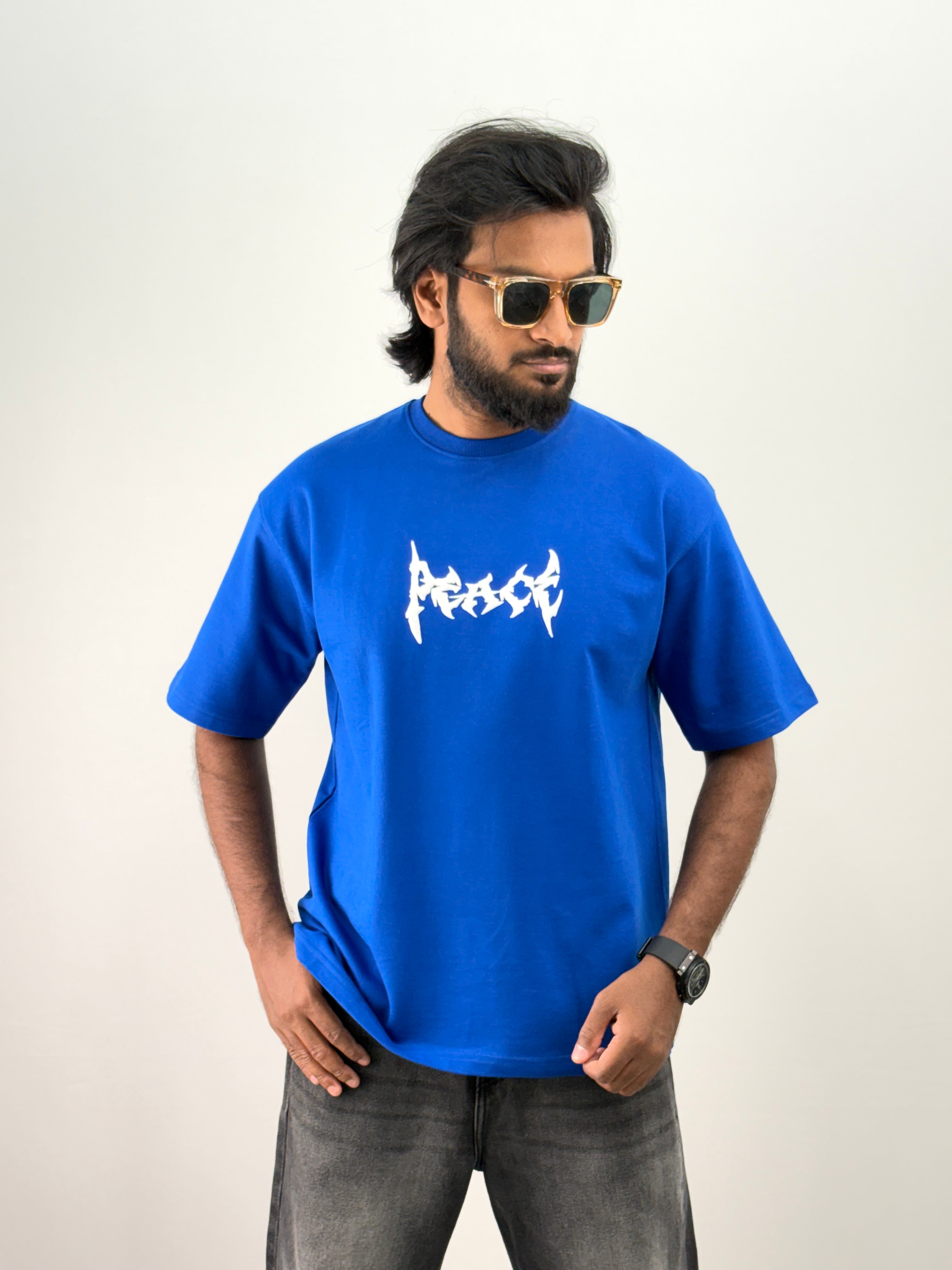 Blue Oversized T-Shirt