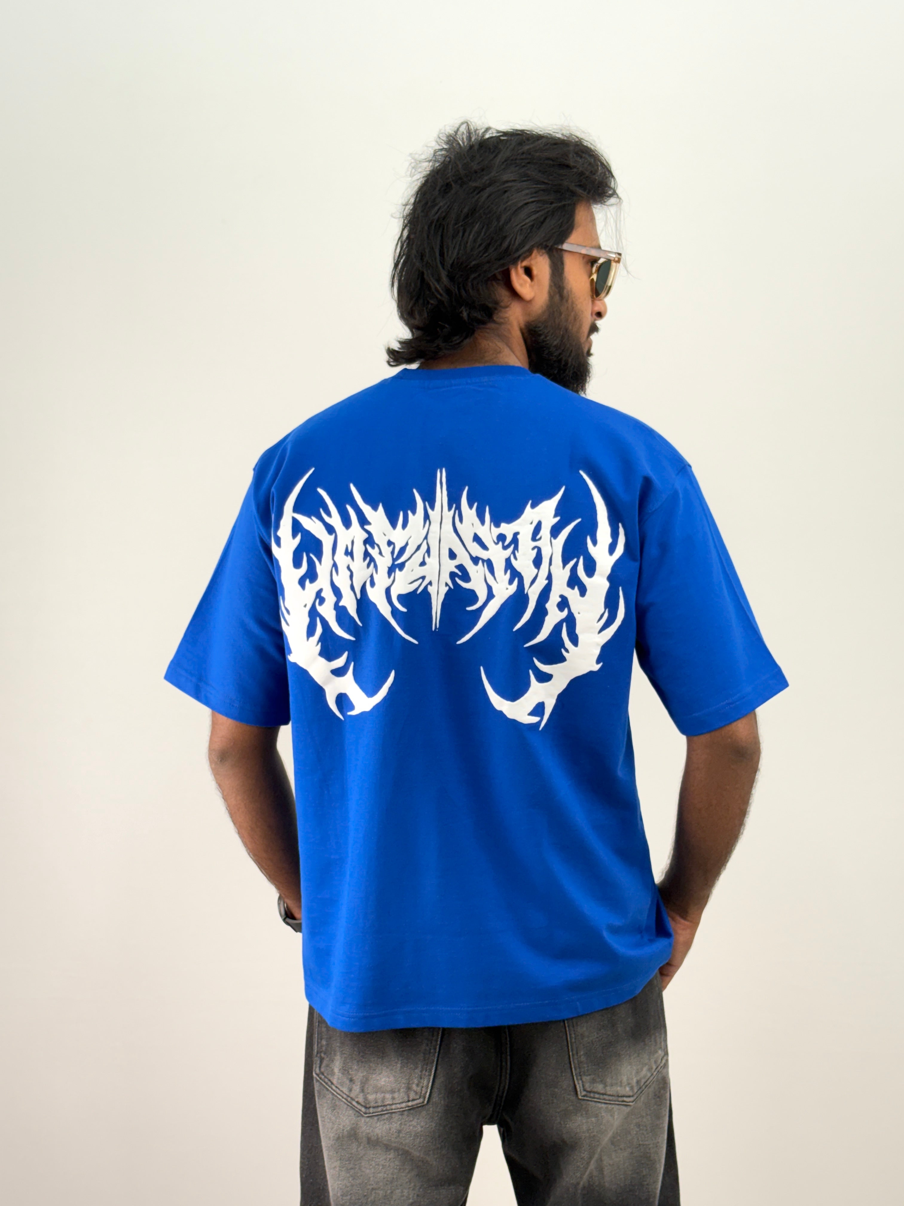Blue Oversized T-Shirt