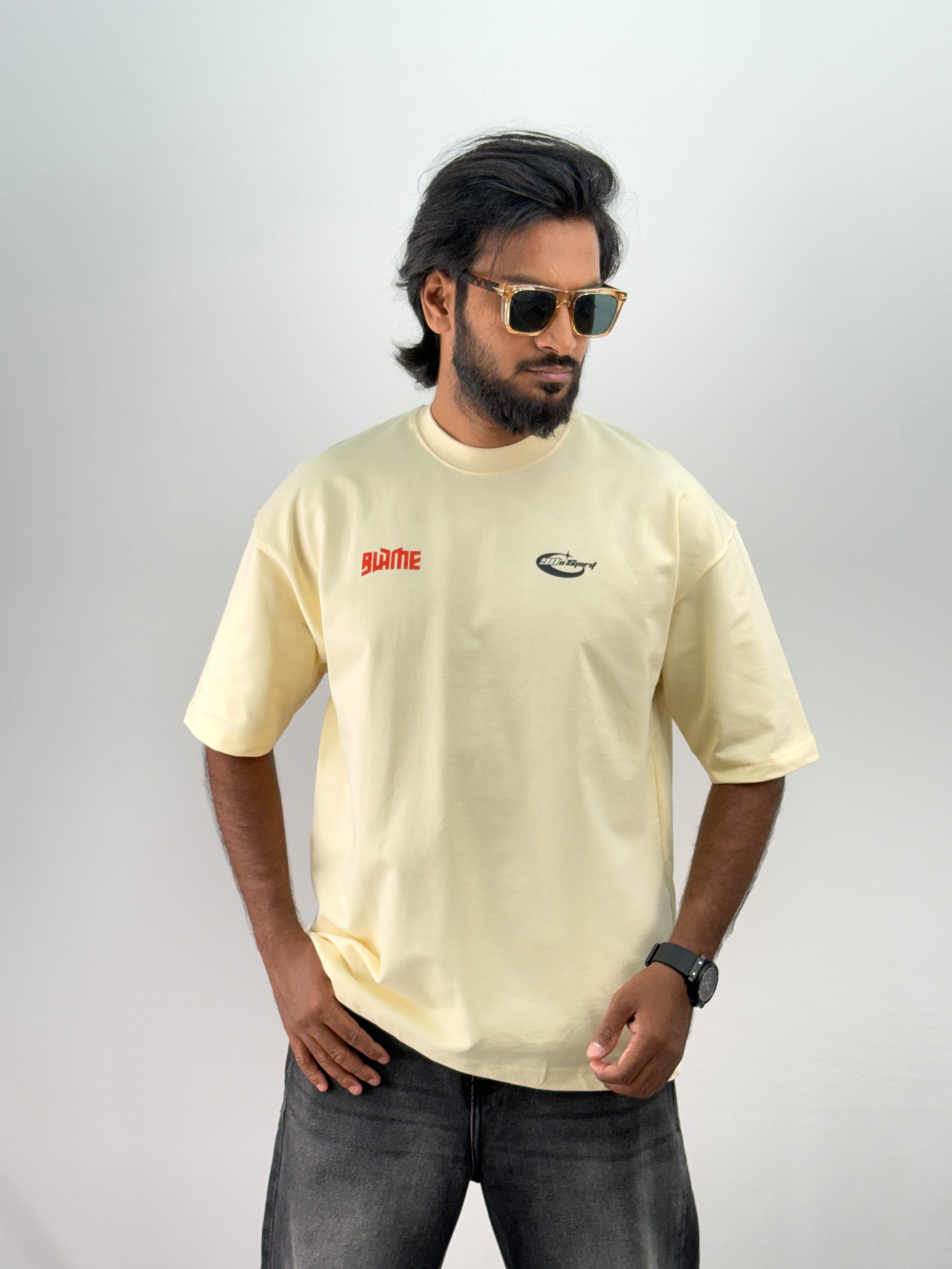 Beige Oversized T-Shirt