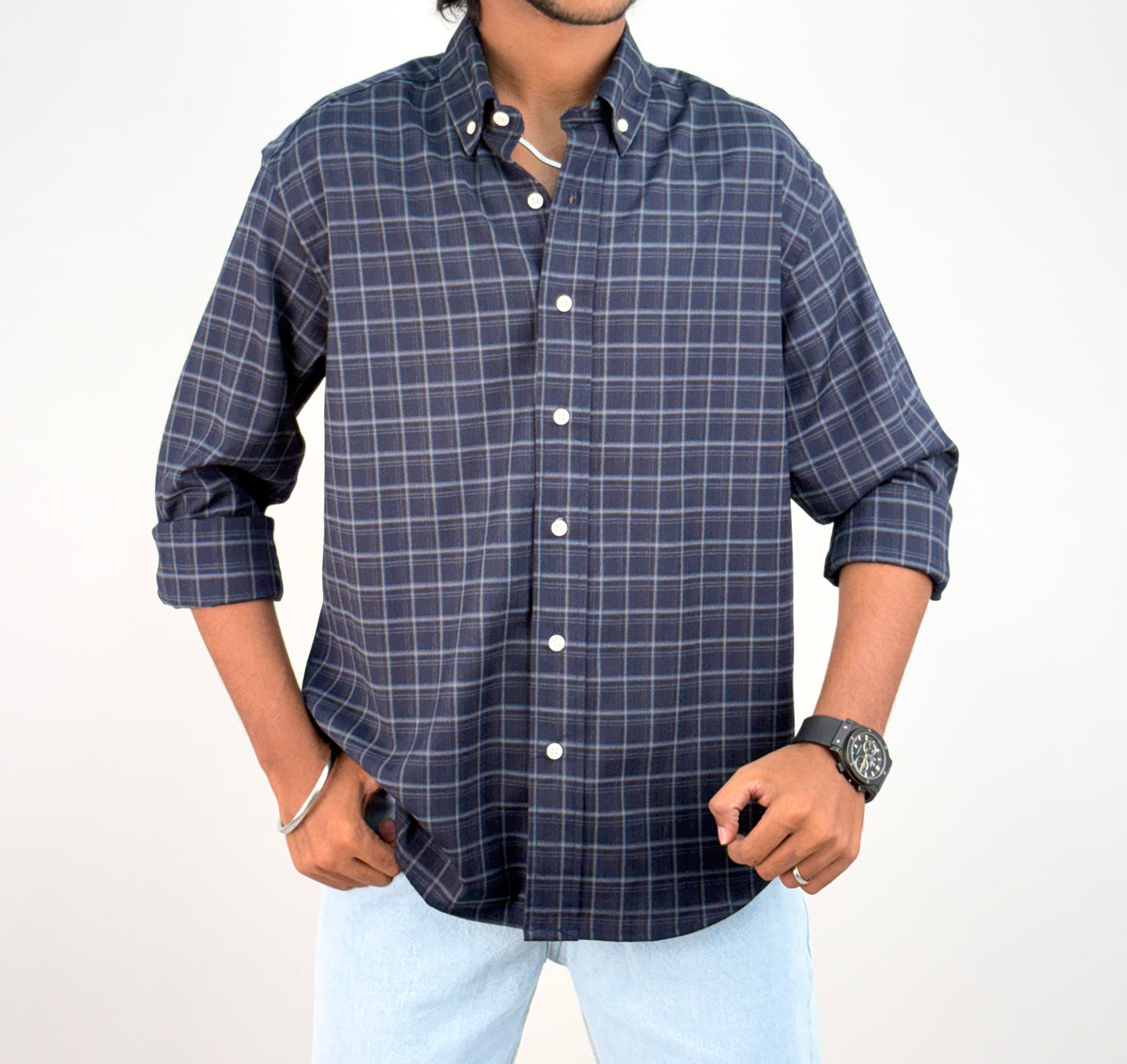 Navy 2 IMP Flannel Shirt 8