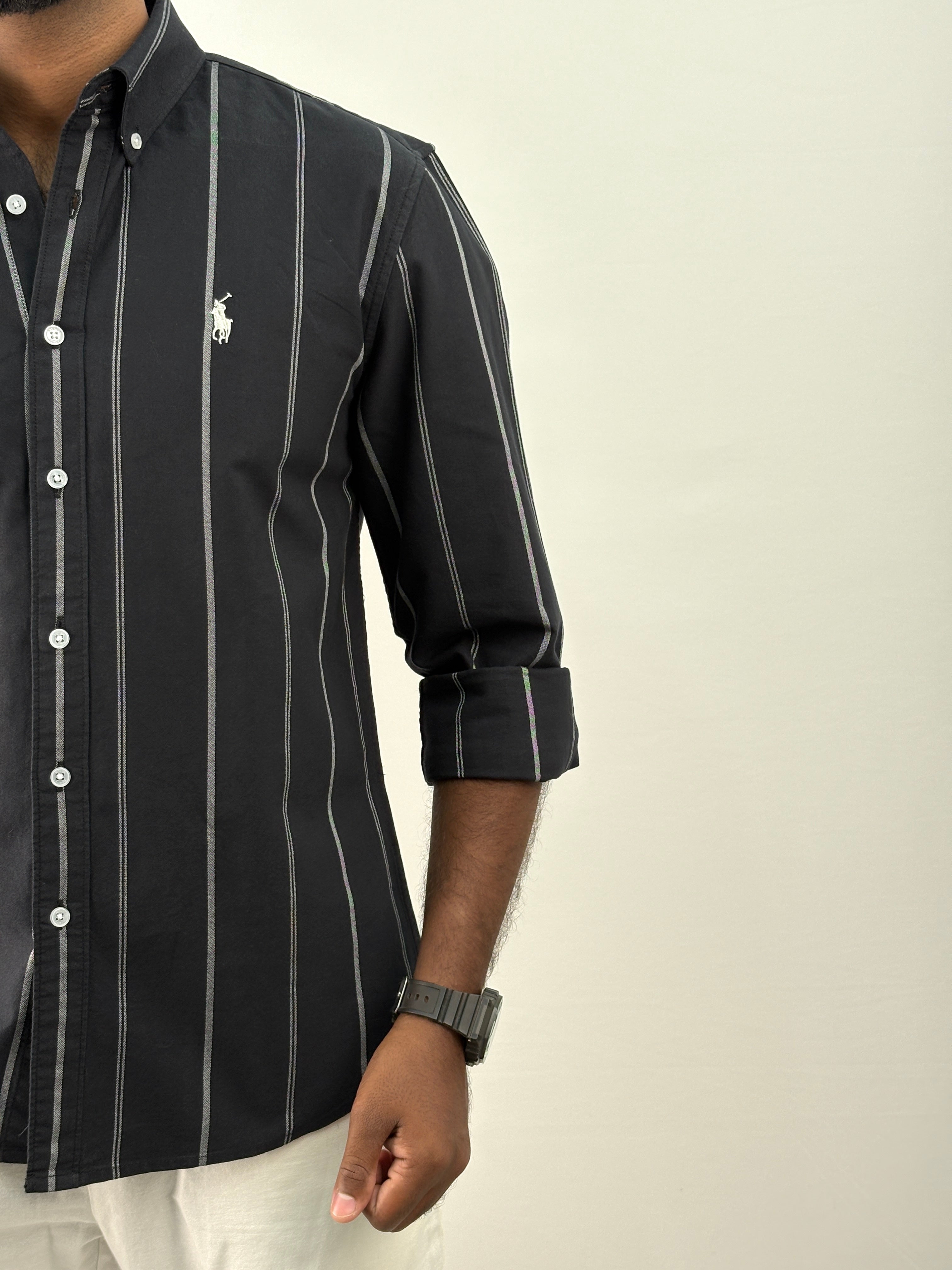 Black Stripe Shirt