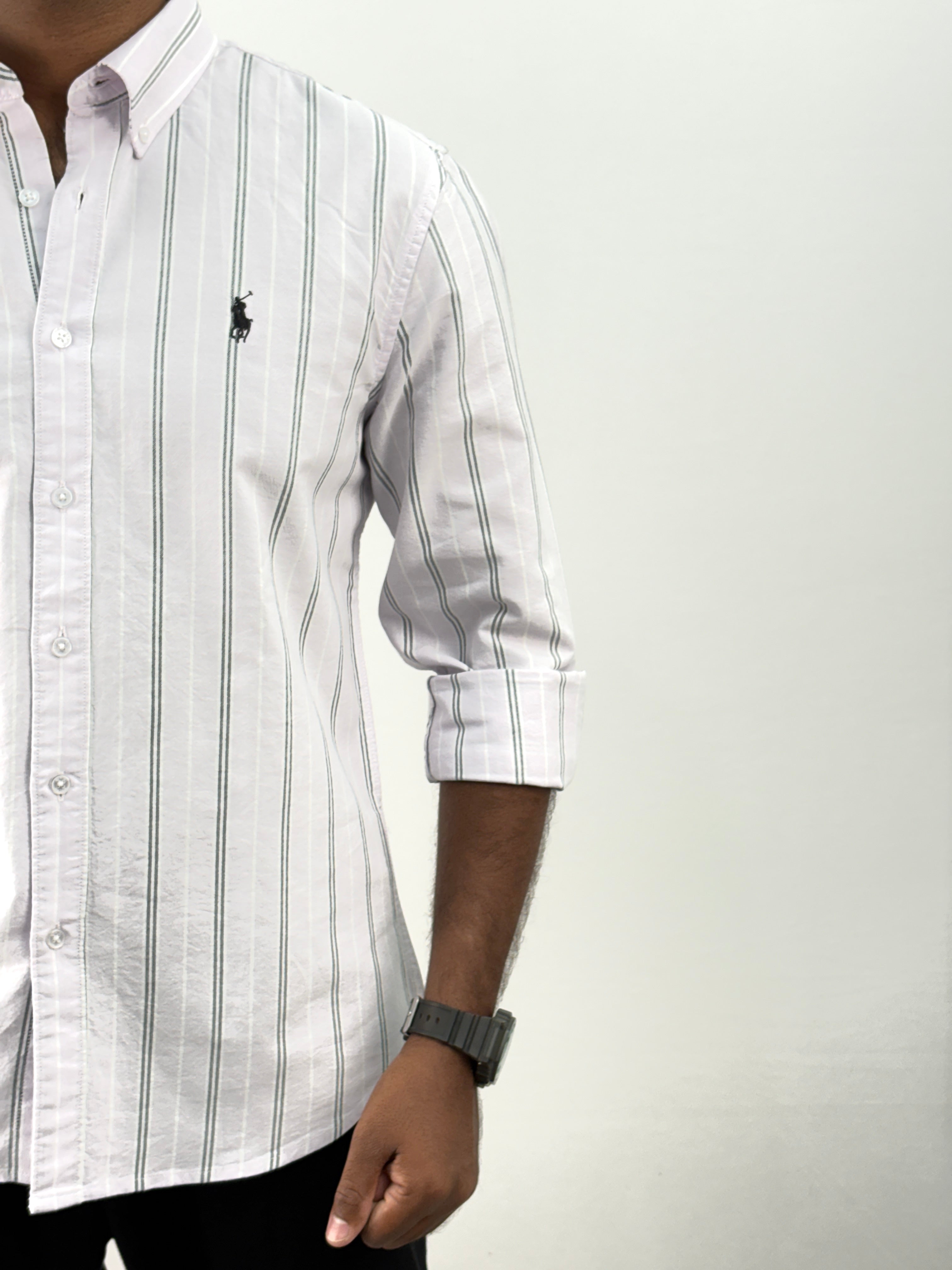 Light Pink Stripe Shirt