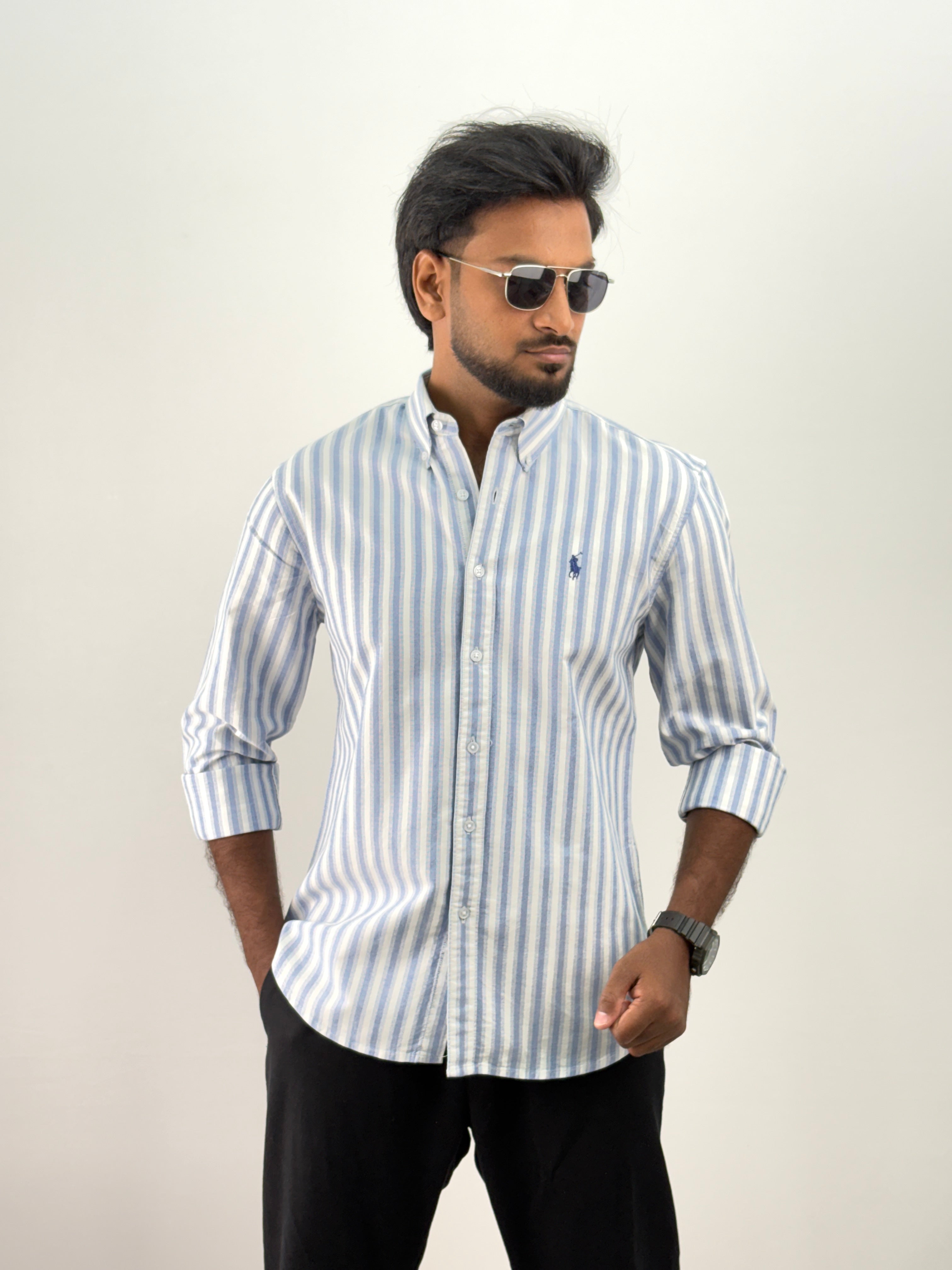 Blue Stripe Shirt