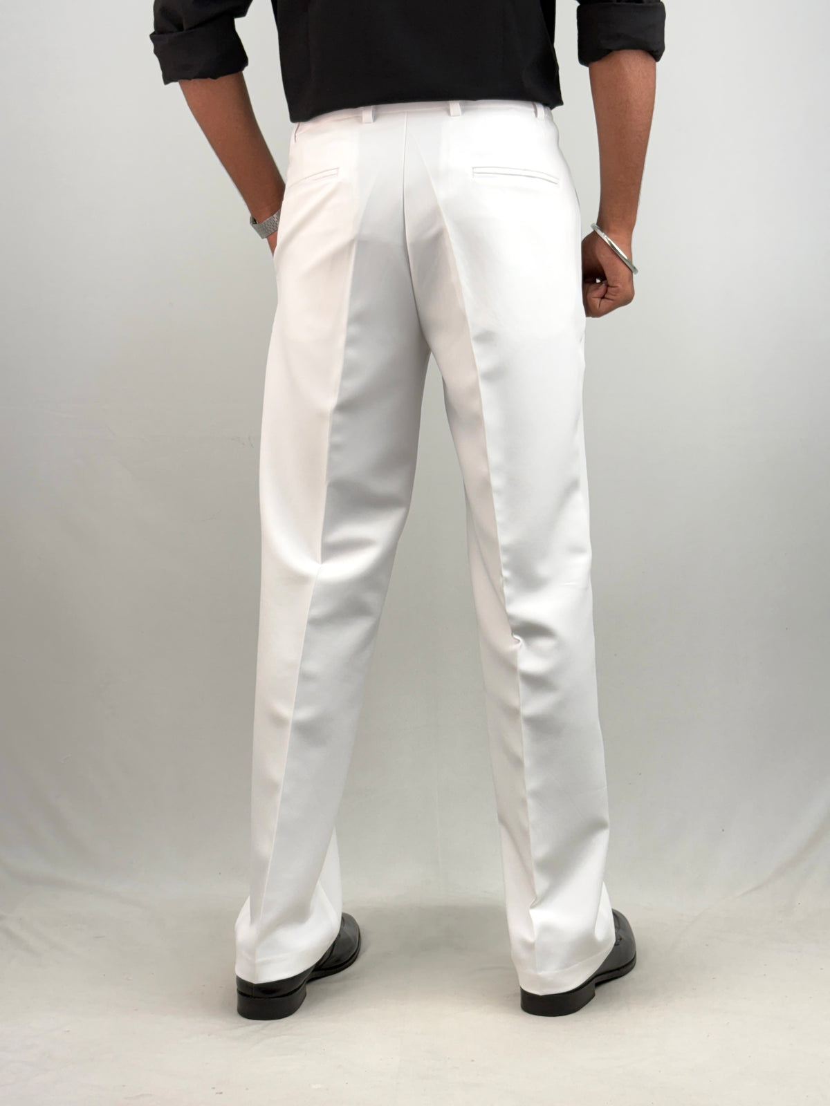 White Korean Baggy Pant