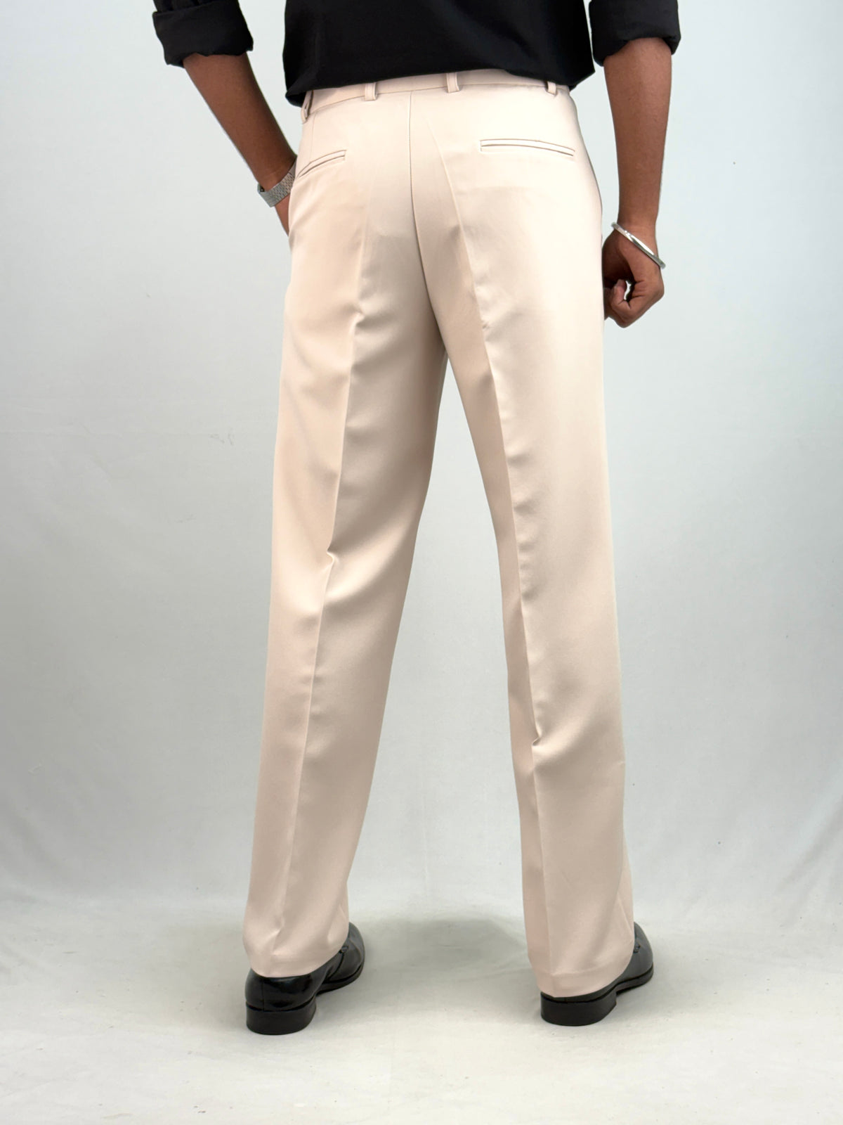 Peach Korean Baggy Pant