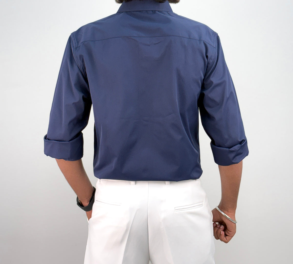 Navy IMP Embroidery Shirt