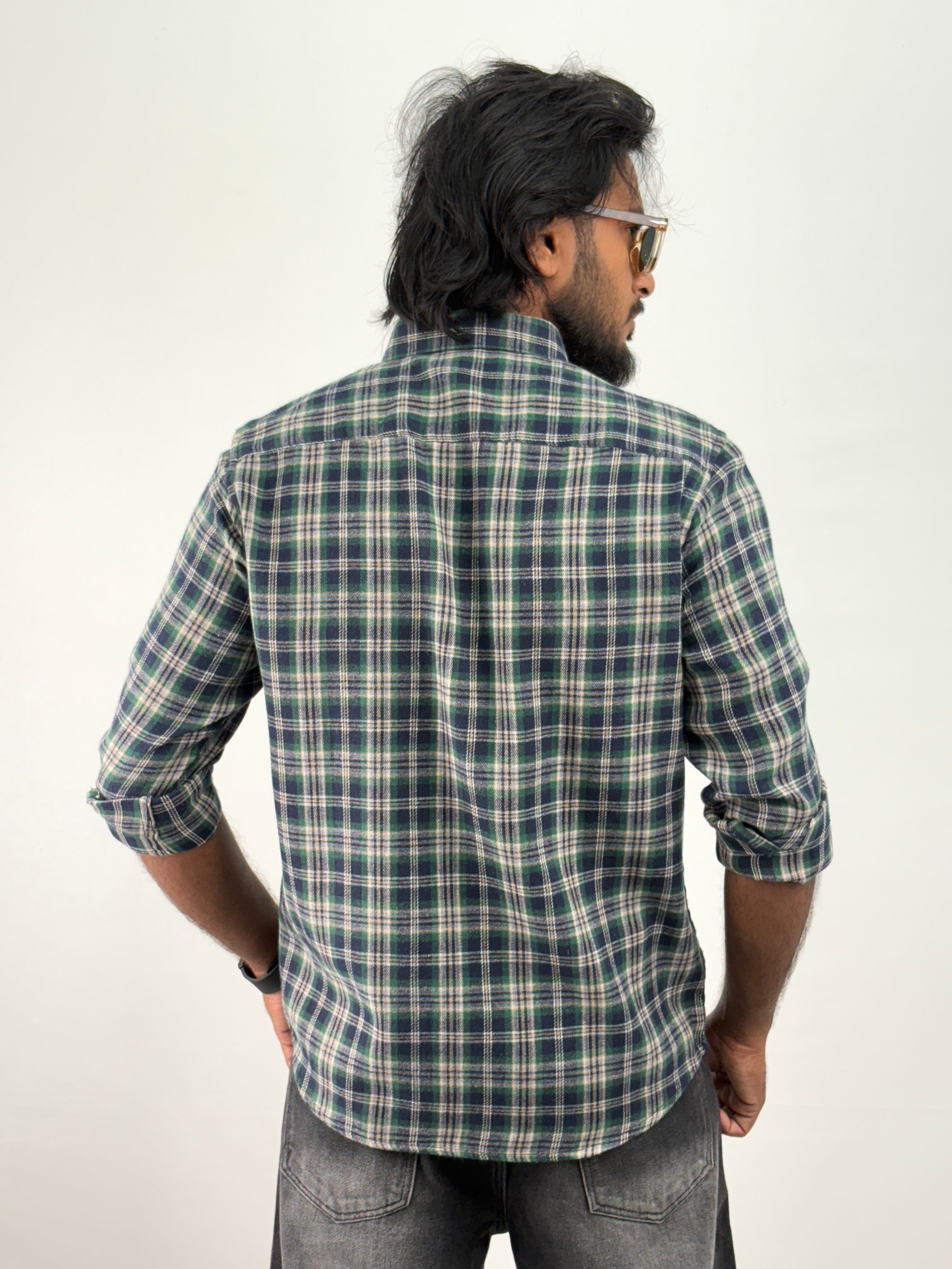 Green Flannel Shirts