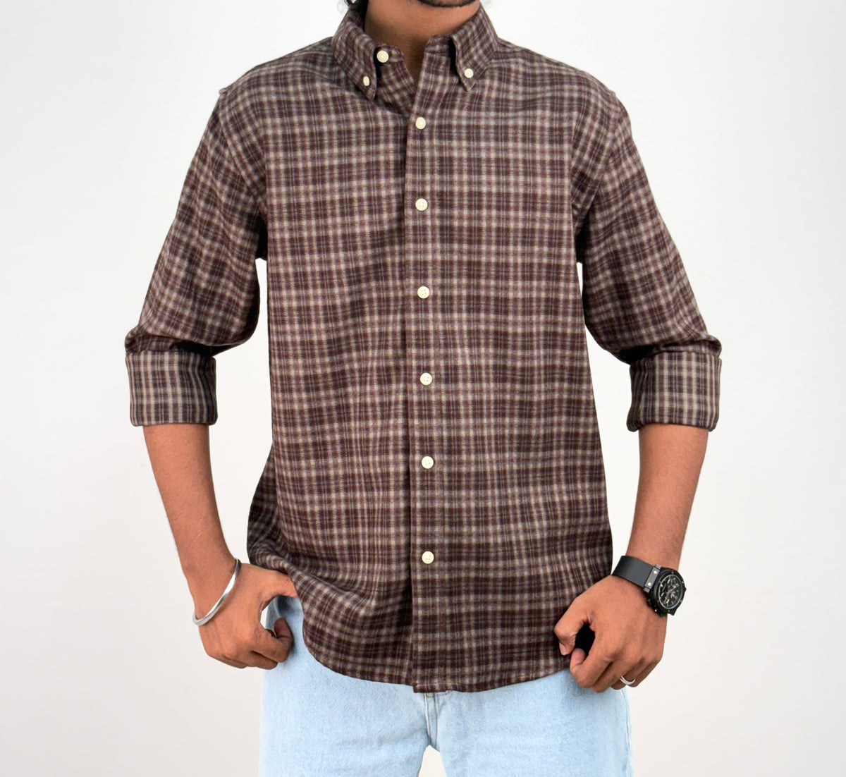 Wine IMP Flannel Shirt 5