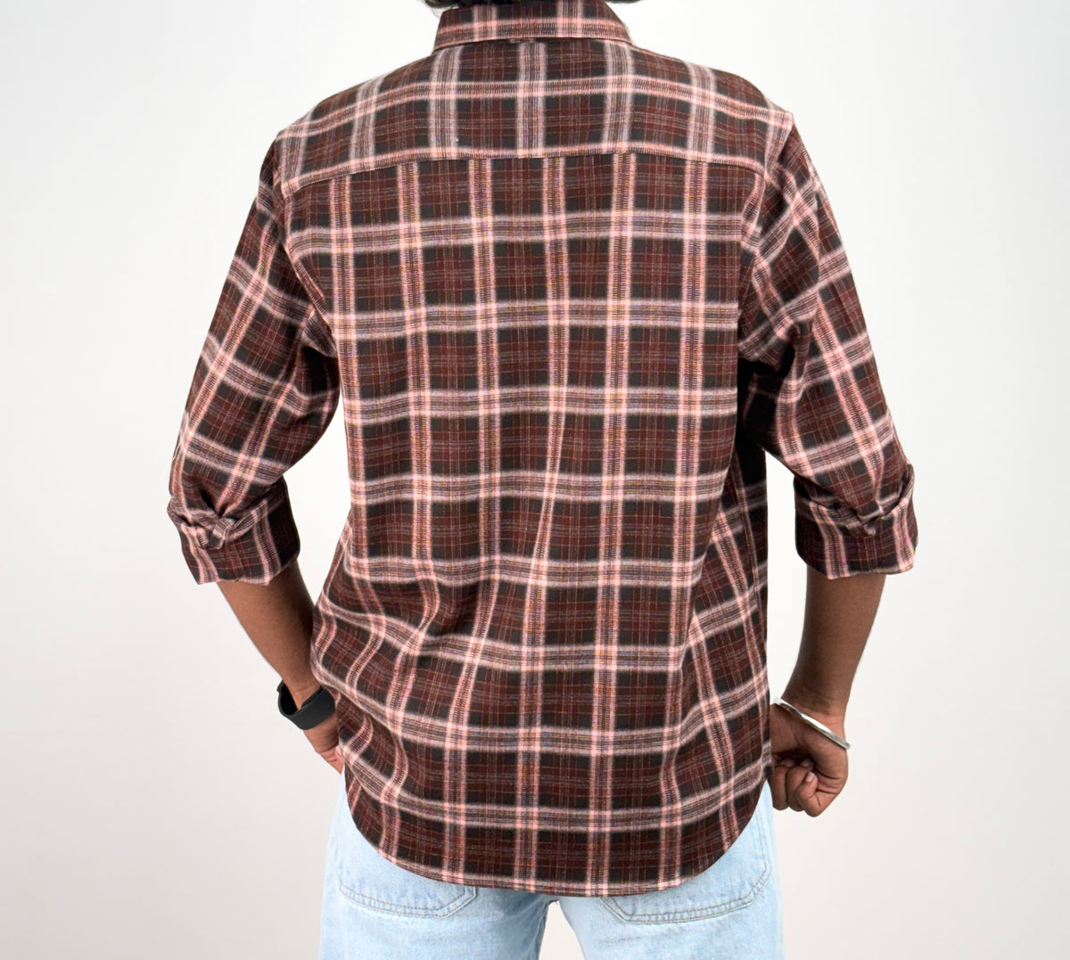 Pink IMP Flannel Shirt 5