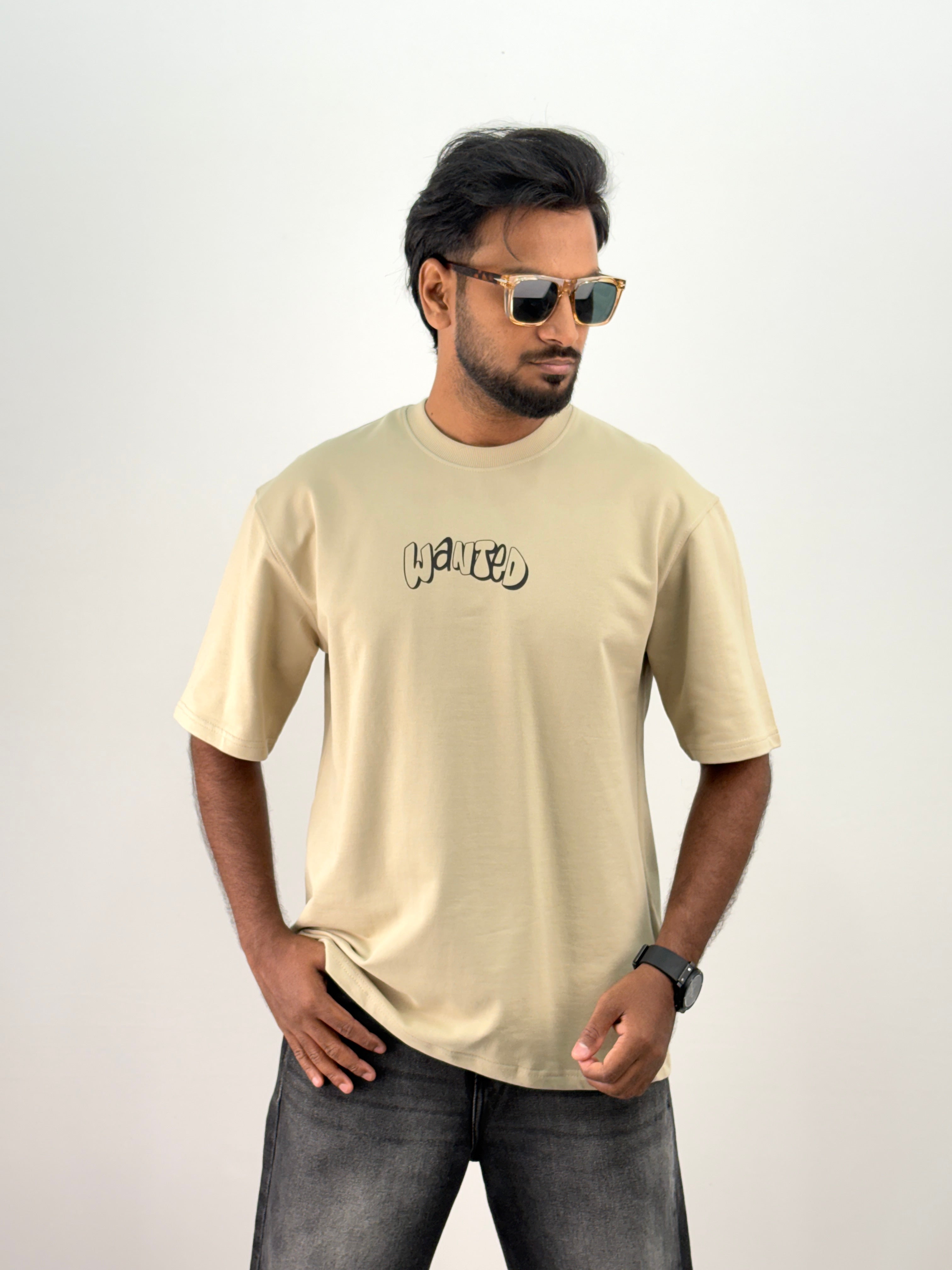 Beige Oversized T-Shirt