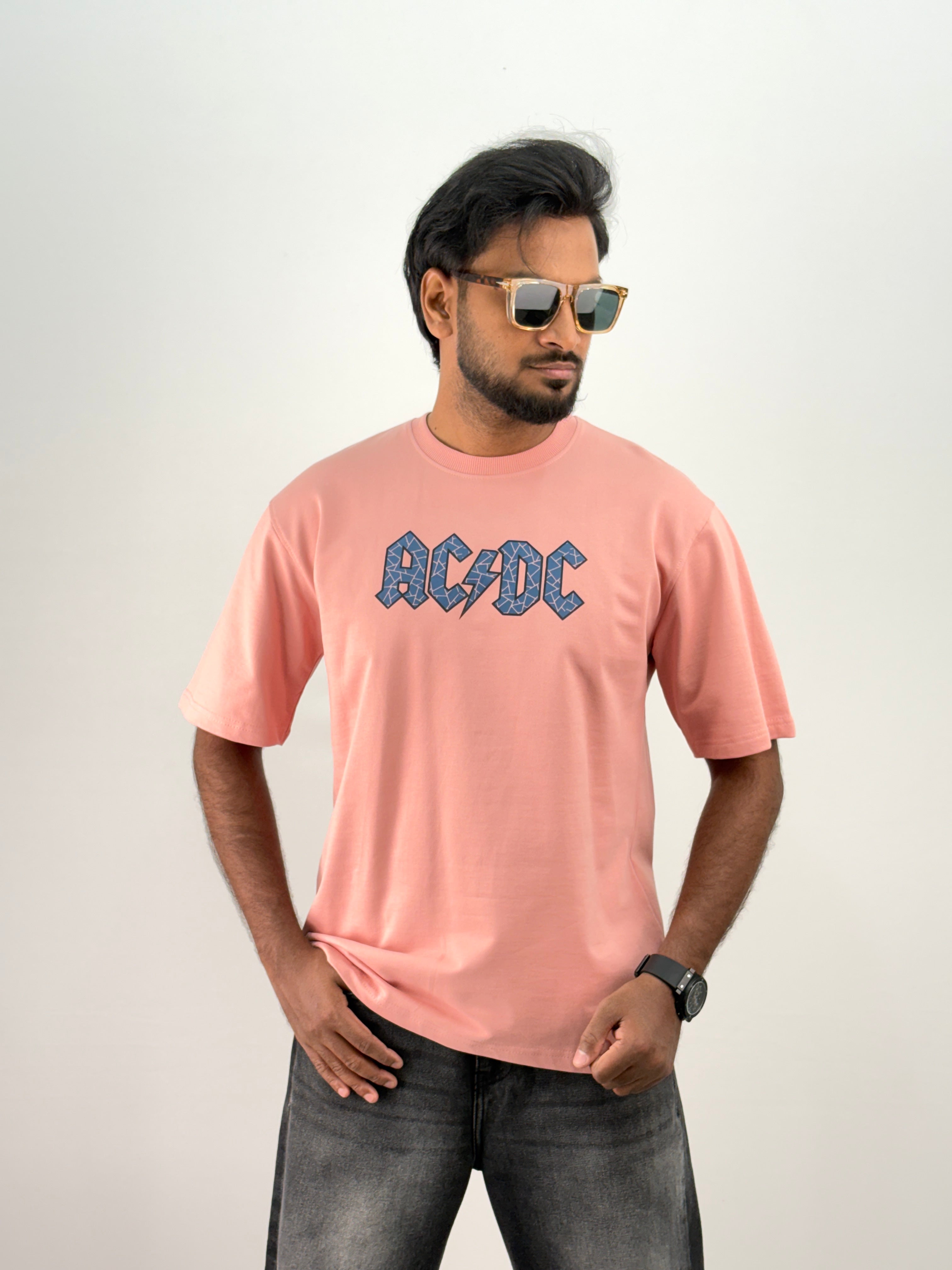 Peach Oversized T-Shirt