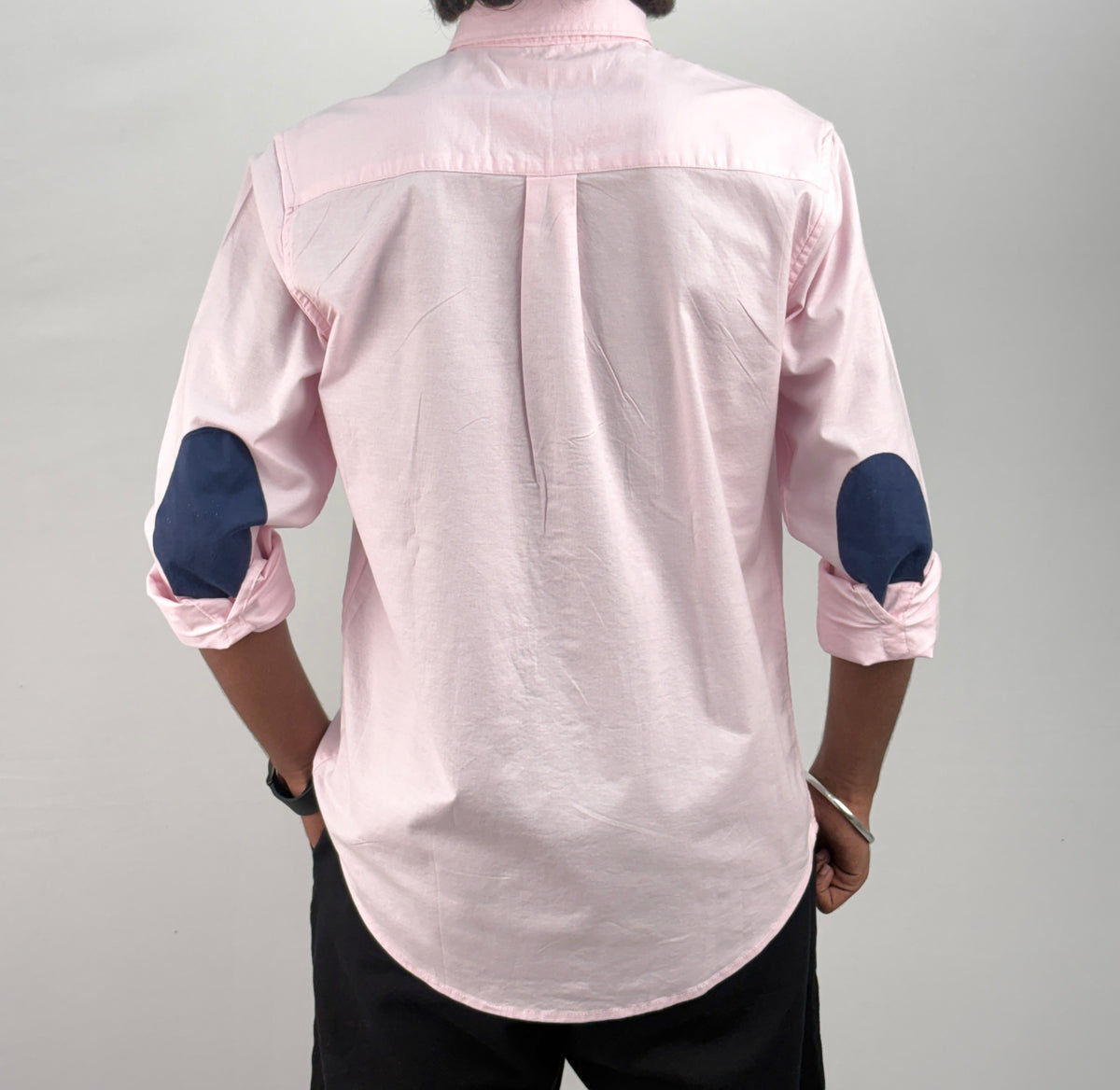 Pink Elbow Patch Shirt 2