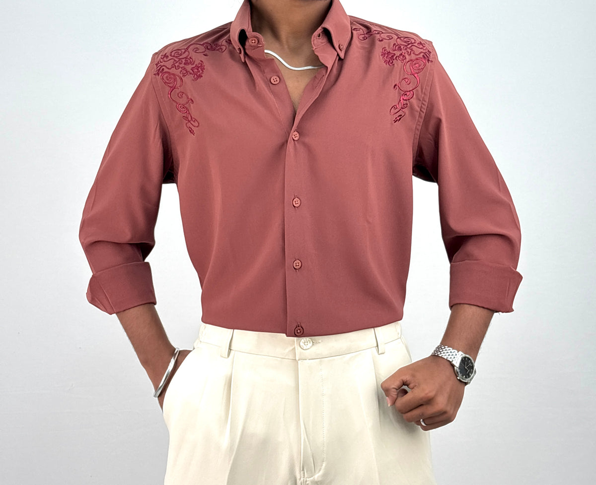 Cherry IMP Embroidery Shirt