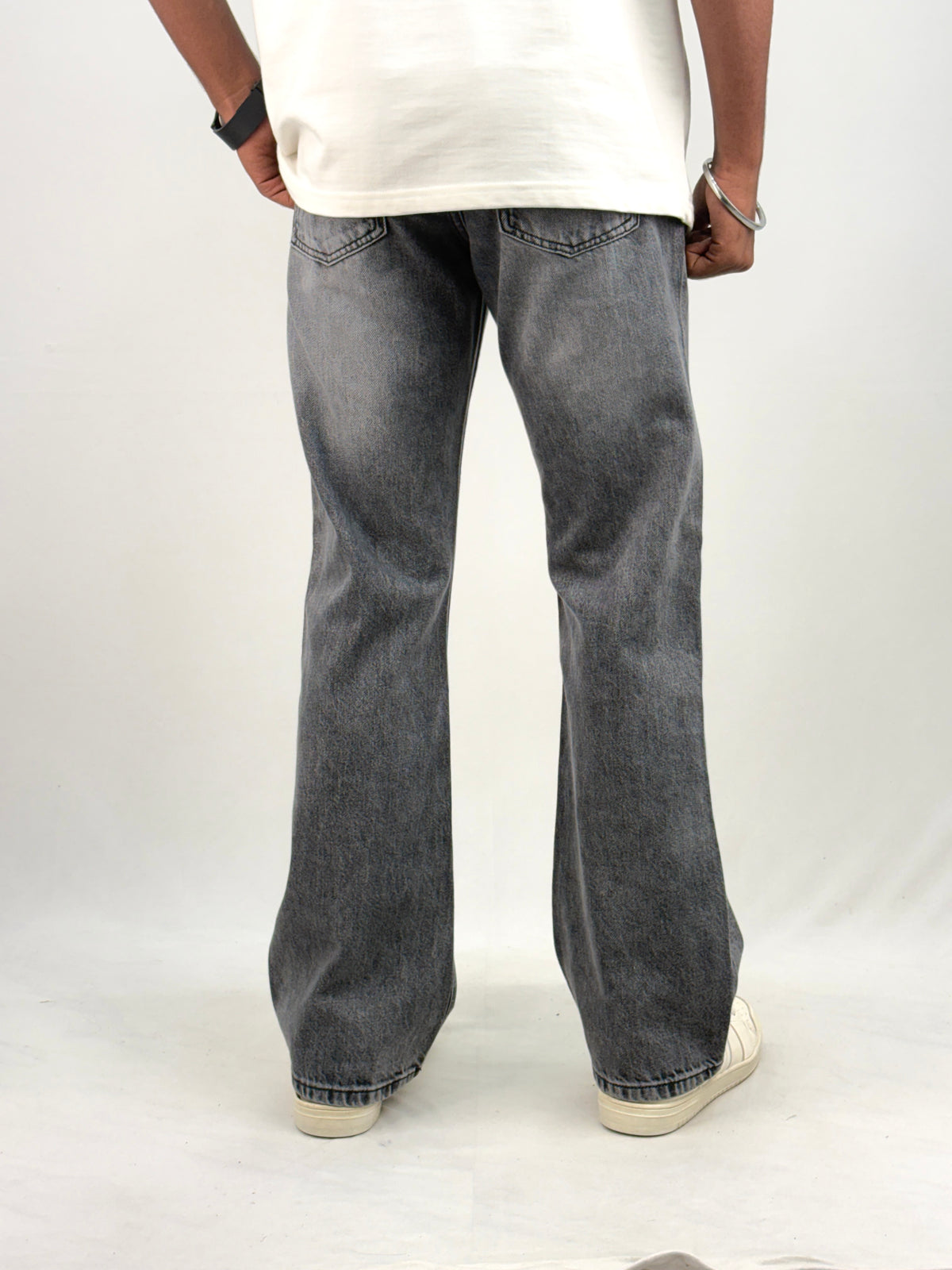 Grey Bootcut Jean 1