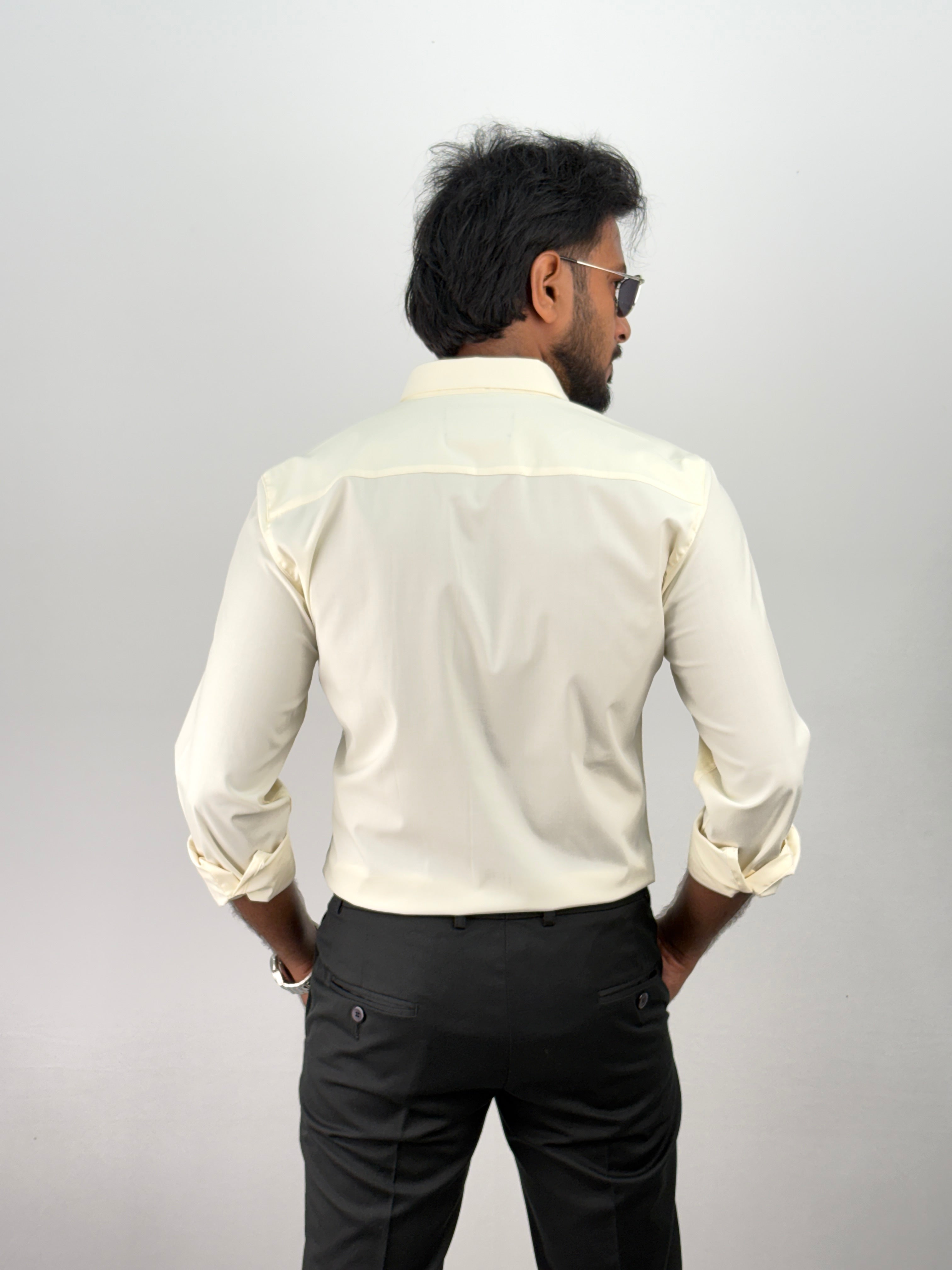 Off White Liquid Shirt
