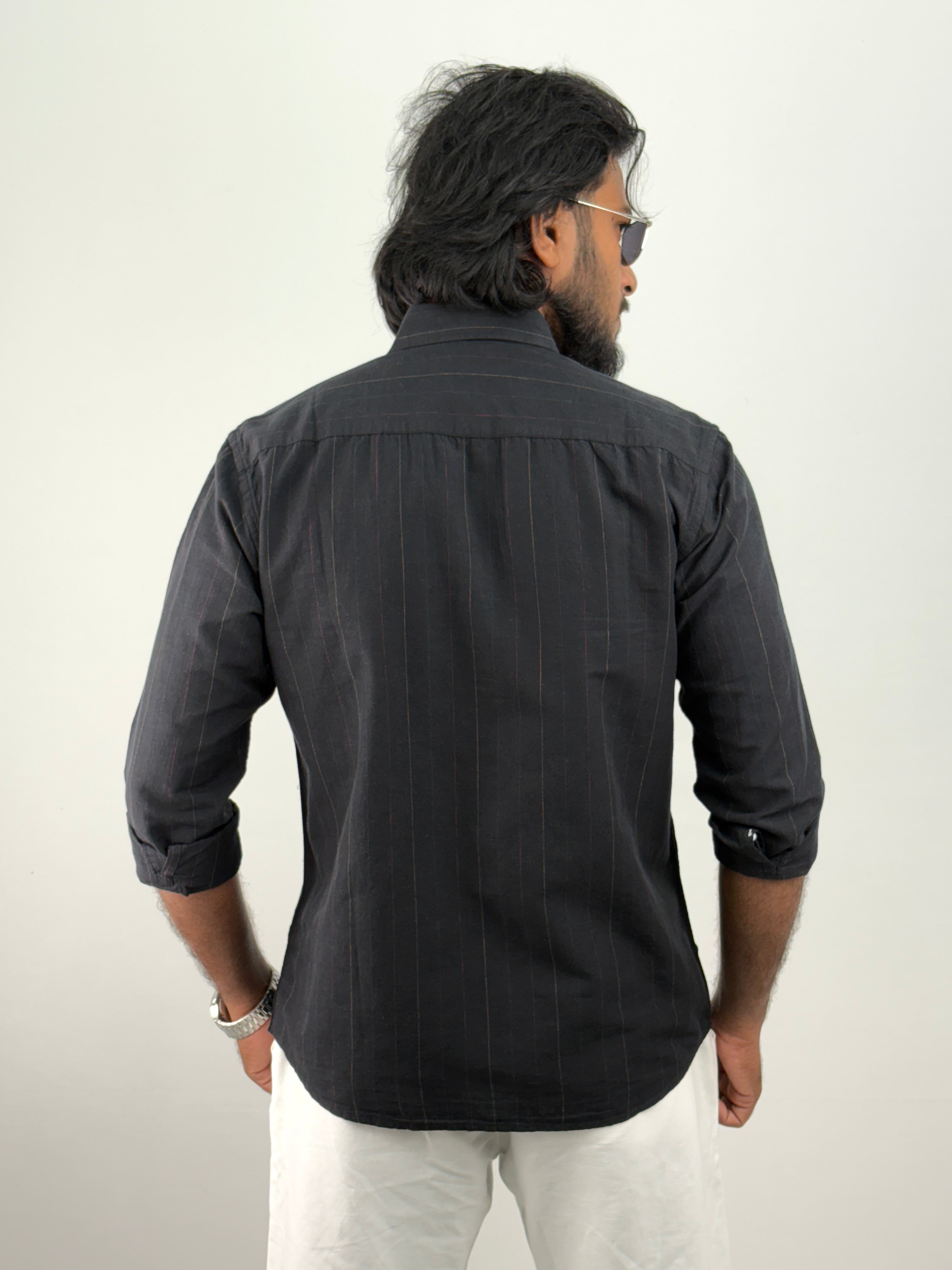 Black Stripe Shirt